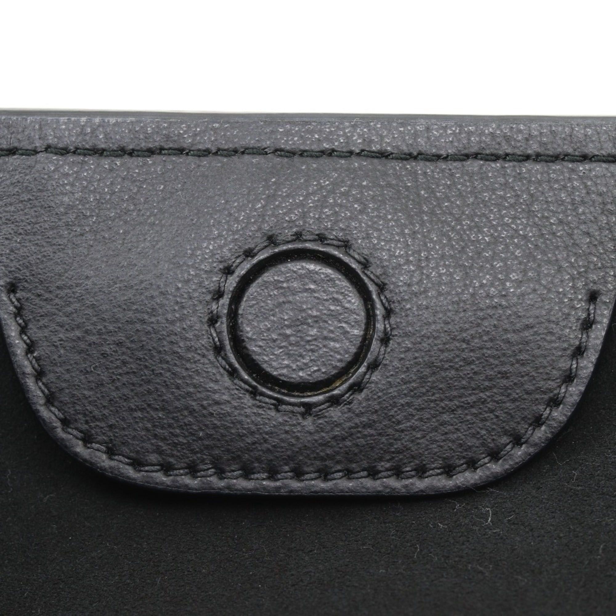 Miu Miu Miu Miu Miu Chain Tote Bag, Calfskin, Black, A4 Size, Women's Size ONE SIZE - 9 Thumbnail