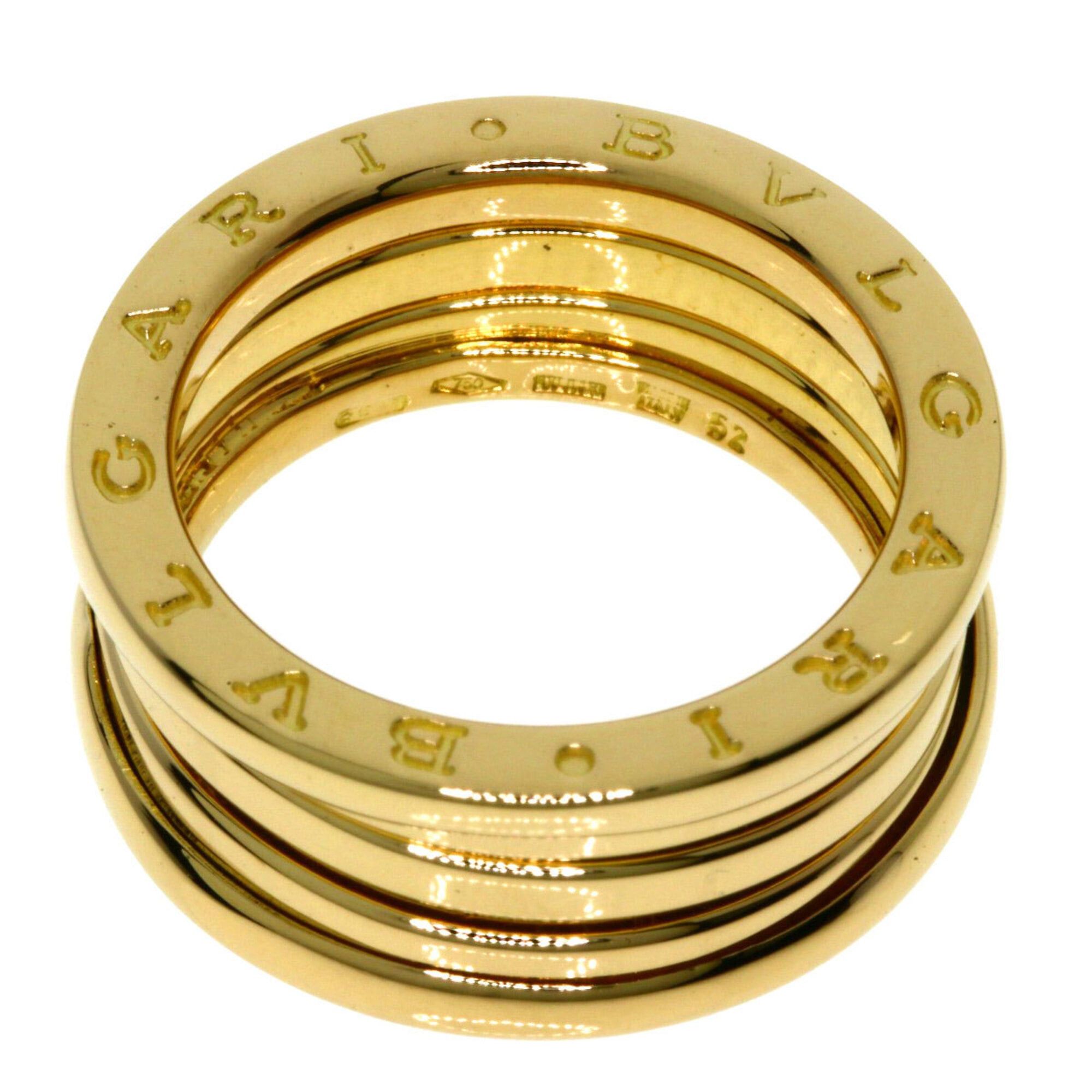 Bvlgari BVLGARI B-zero1 3-Band #52 Ring in 18K Yellow Gold for Women Size ONE SIZE - 4 Thumbnail