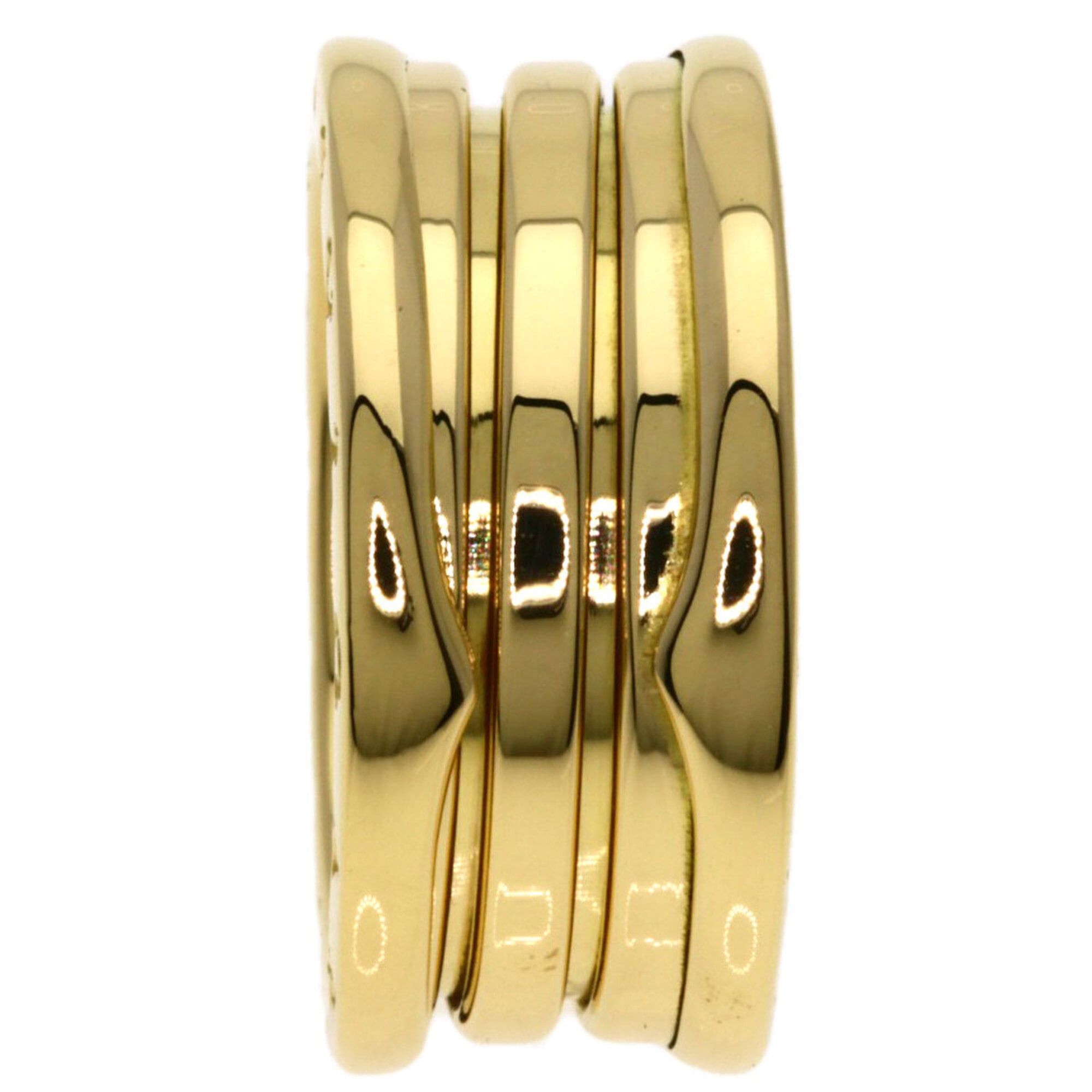 Bvlgari BVLGARI B-zero1 3-Band #52 Ring in 18K Yellow Gold for Women Size ONE SIZE - 3 Thumbnail