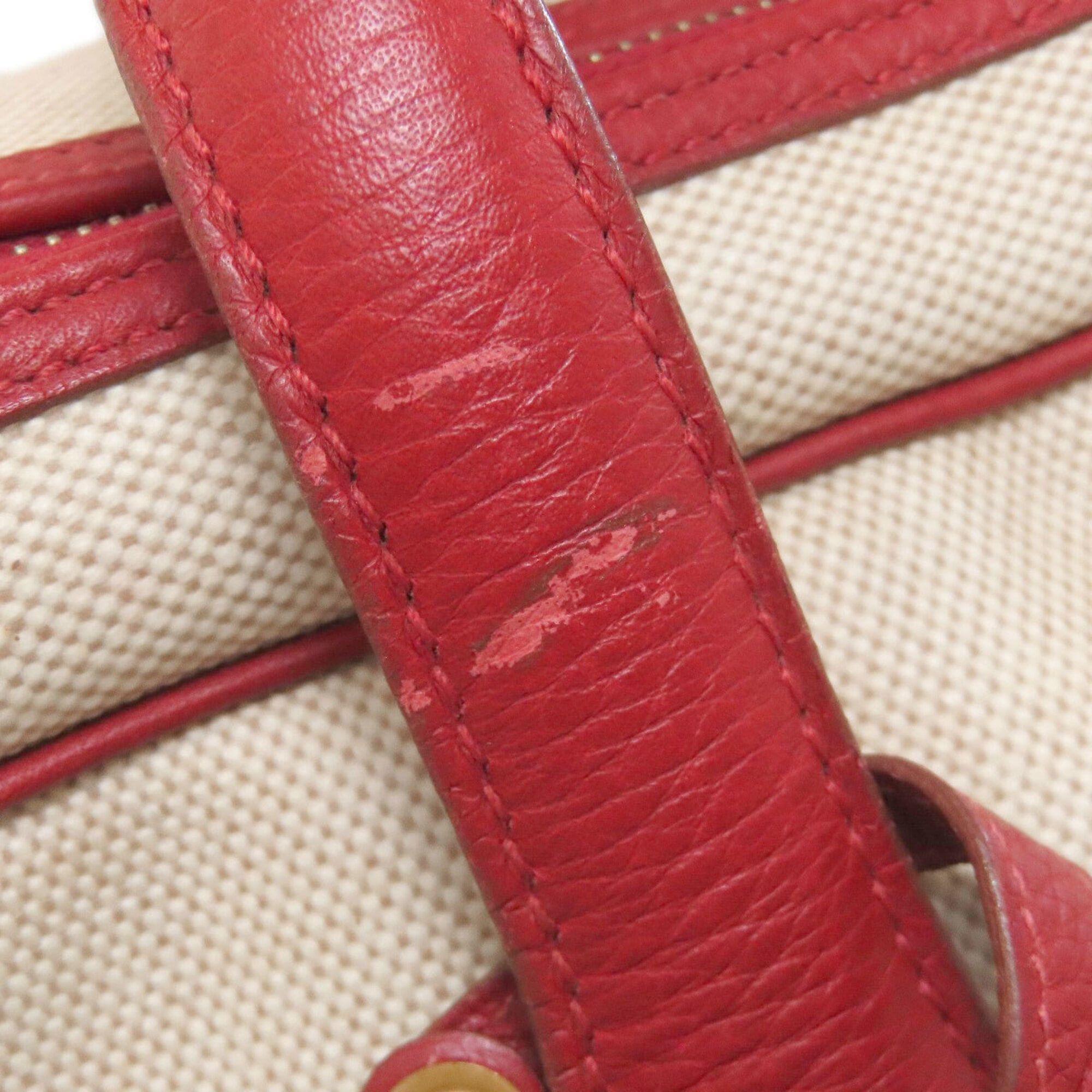 Hermes Hermes Victoria 50 Gold Hardware Boston Bag Taurillon Leather/Toile H Women's HERMES Size ONE SIZE - 19 Thumbnail