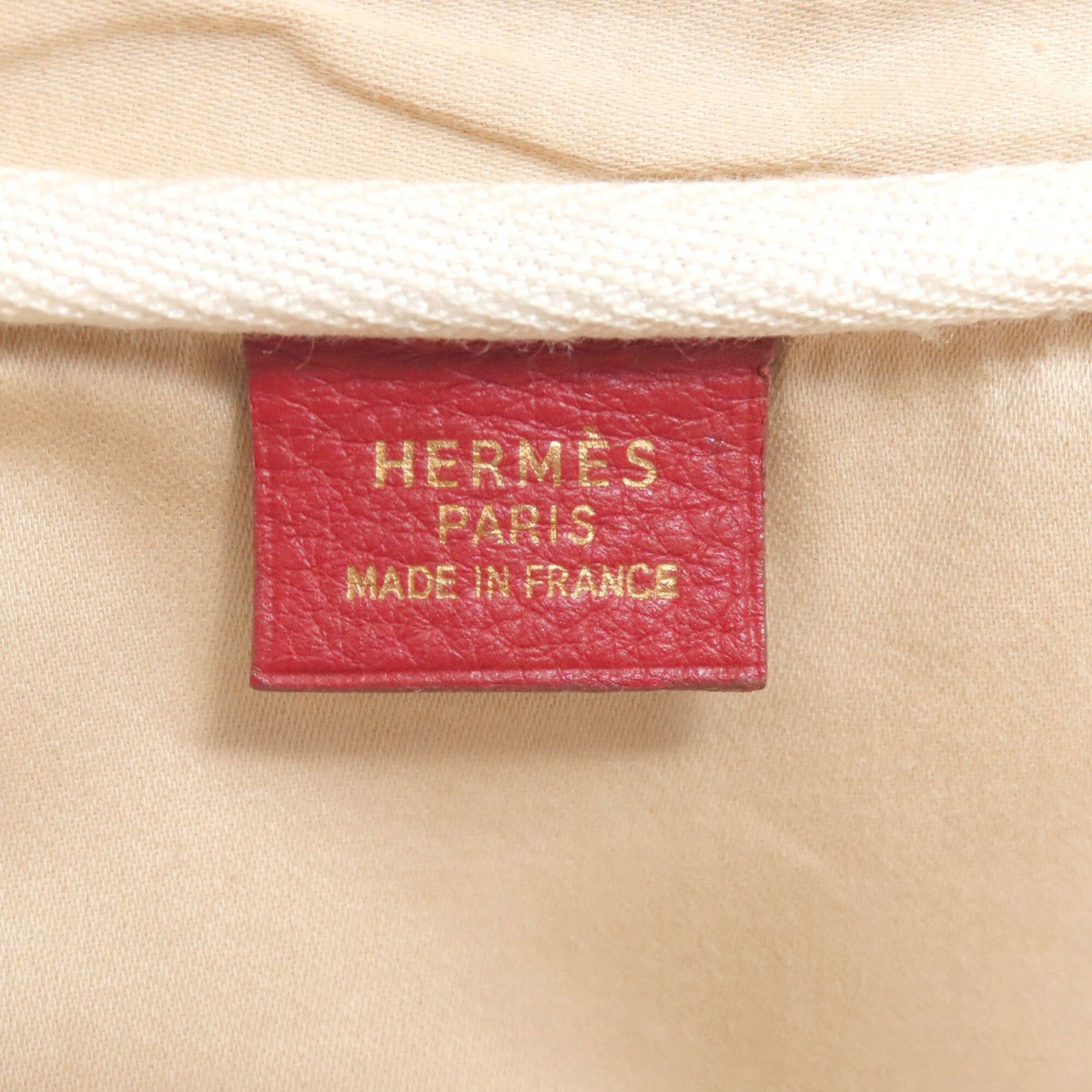 Hermes Hermes Victoria 50 Gold Hardware Boston Bag Taurillon Leather/Toile H Women's HERMES Size ONE SIZE - 6 Thumbnail