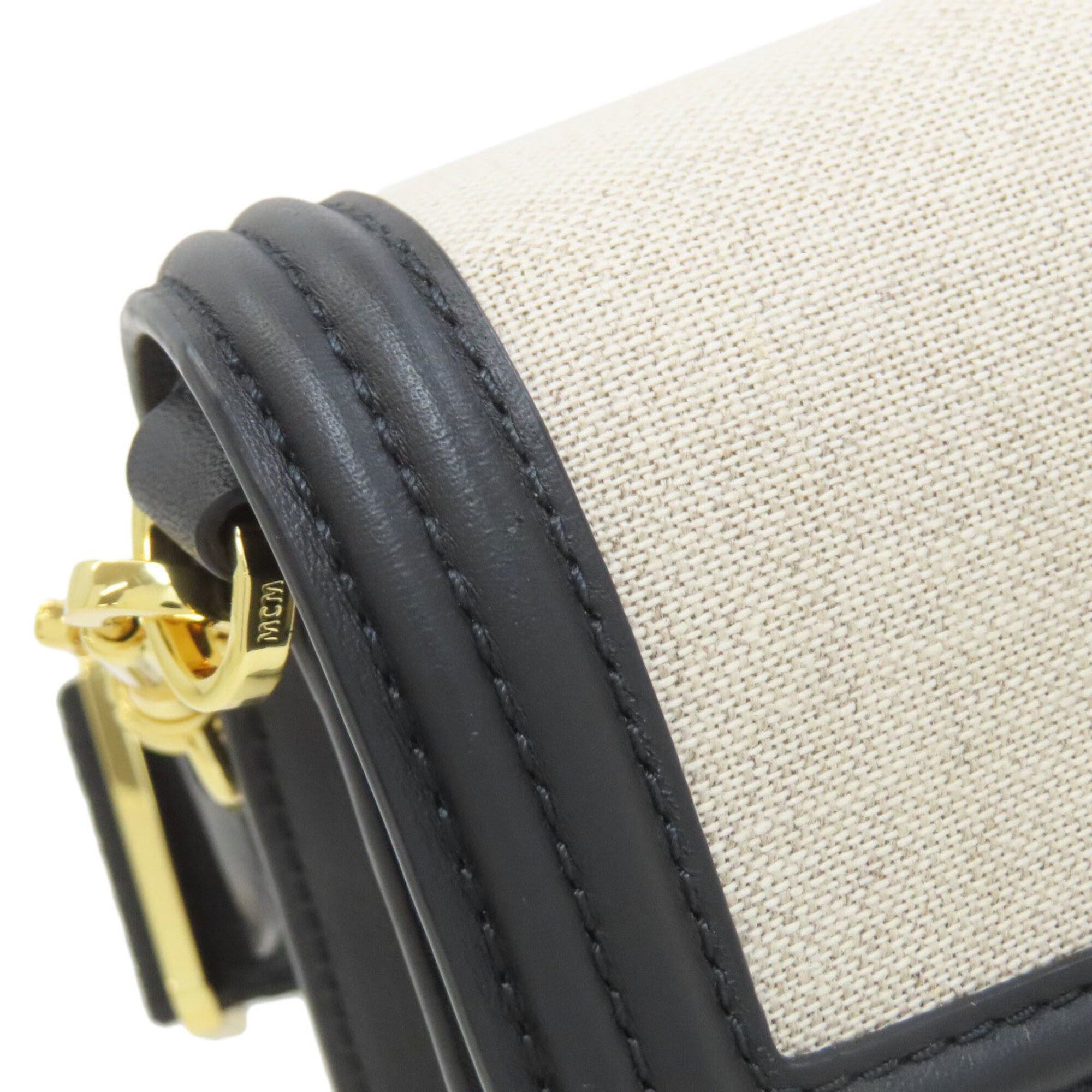 MCM MCM Tote Bag, Canvas/Leather, Women's Size ONE SIZE - 11 Thumbnail