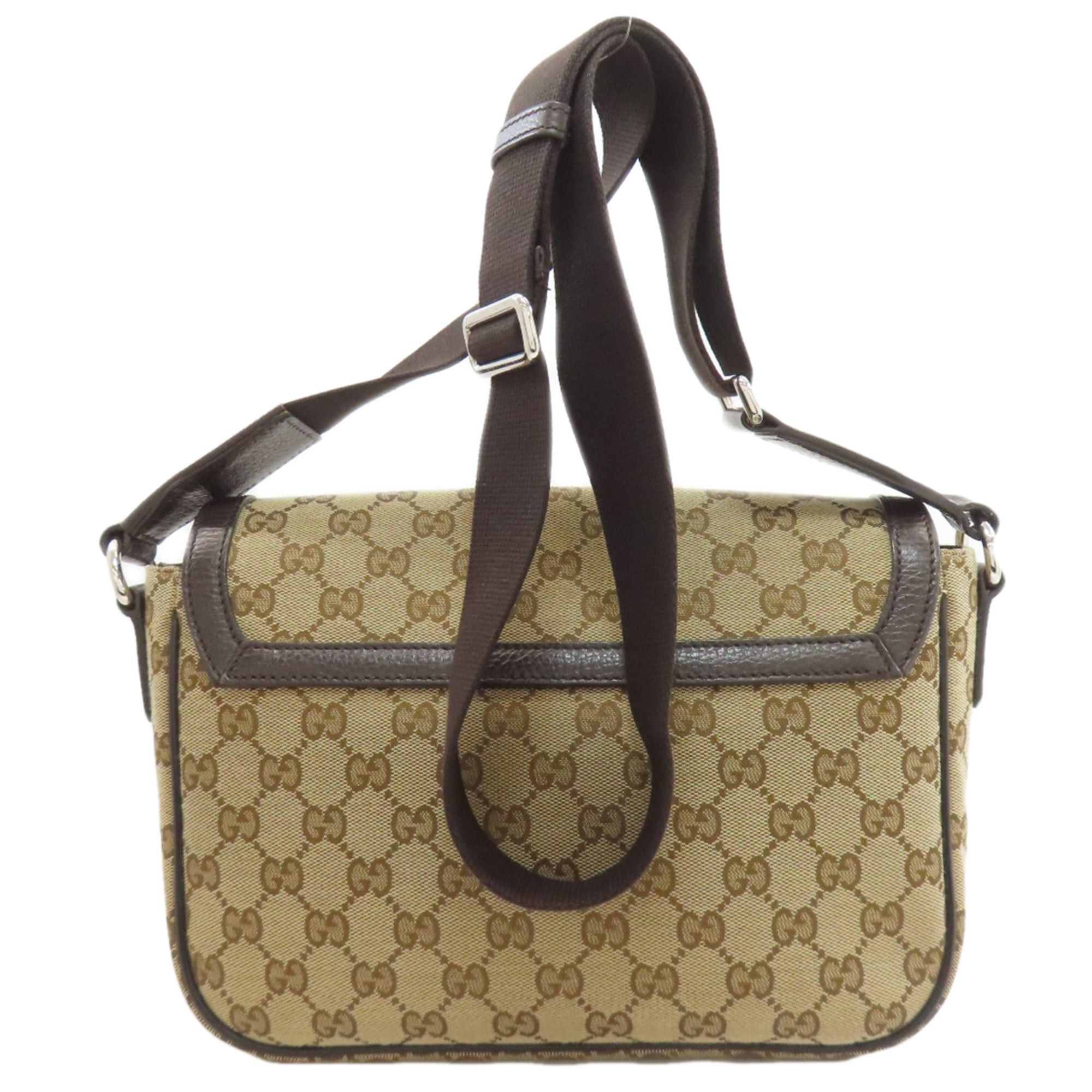 Gucci Gucci 449172 Outlet Long Shoulder GG Bag Canvas Women's GUCCI Size ONE SIZE - 2 Thumbnail