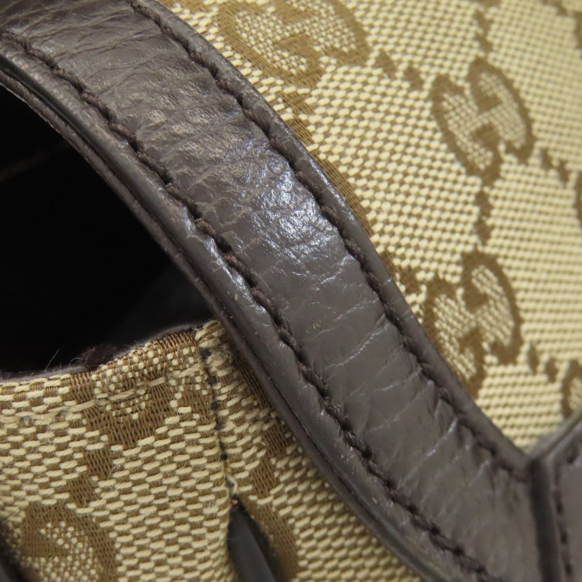 Gucci Gucci 449172 Outlet Long Shoulder GG Bag Canvas Women's GUCCI Size ONE SIZE - 16 Thumbnail