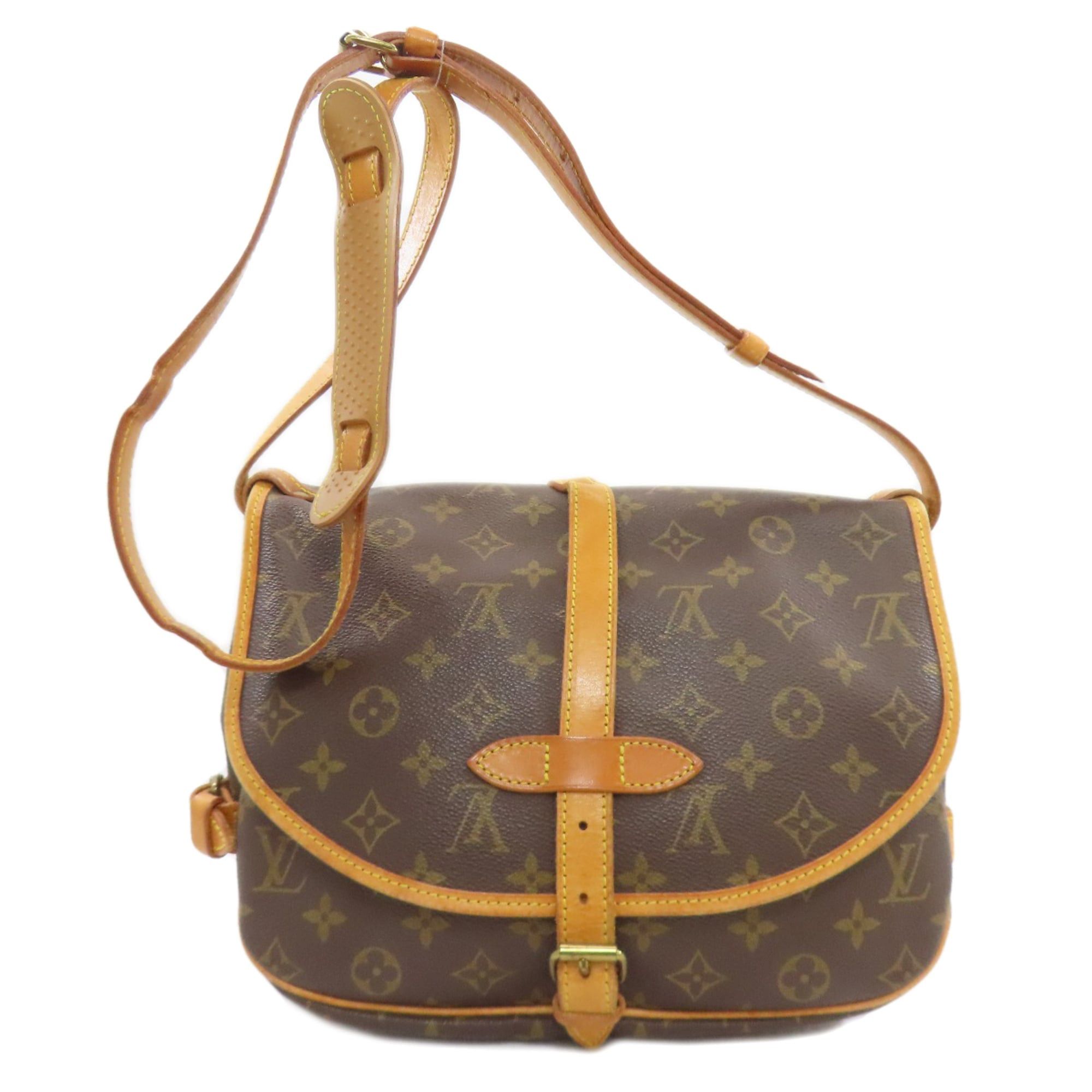 Louis Vuitton Louis Vuitton M40710 Saumur MM Shoulder Bag, Monogram Canvas, Women's LOUIS VUITTON Size ONE SIZE - 2 Thumbnail
