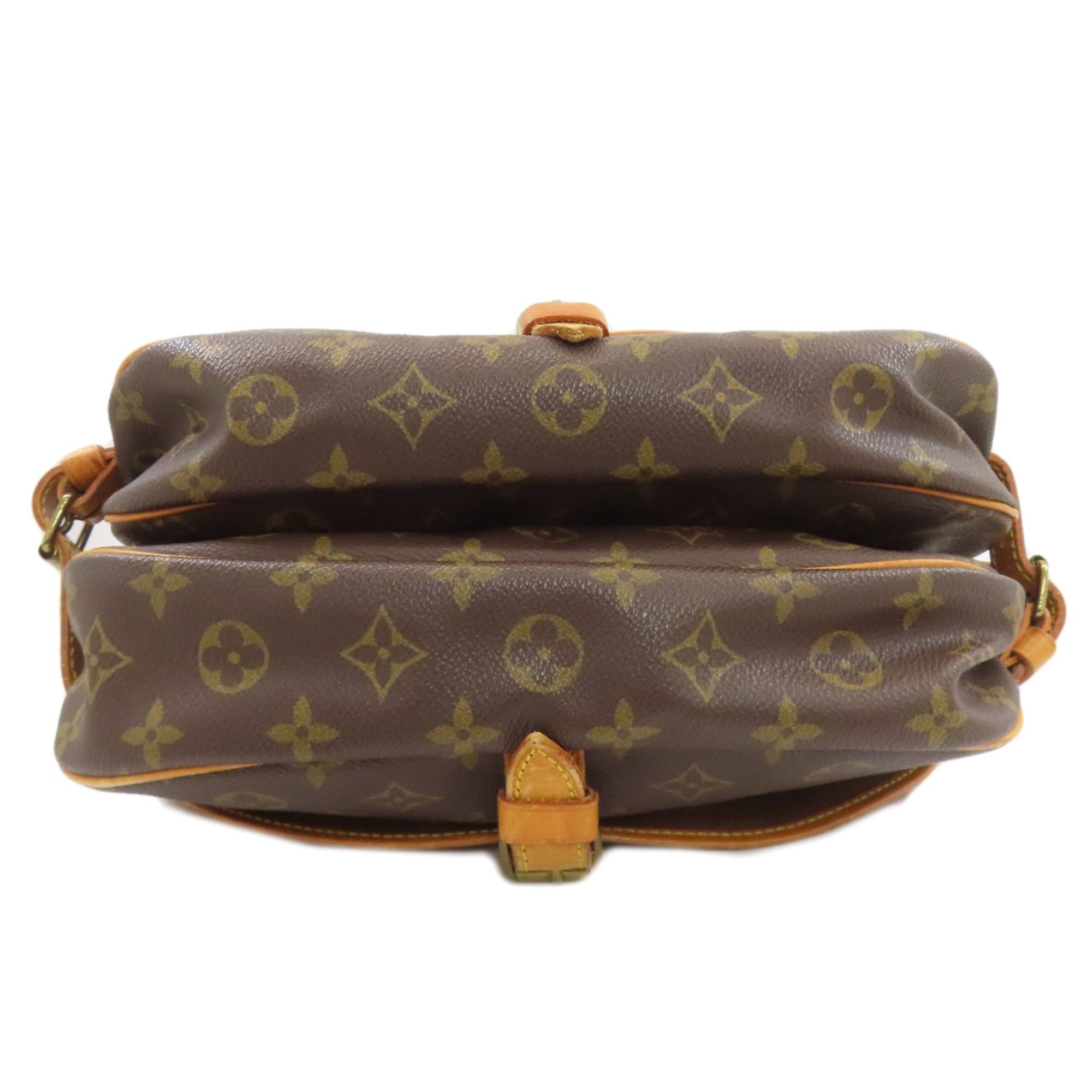 Louis Vuitton Louis Vuitton M40710 Saumur MM Shoulder Bag, Monogram Canvas, Women's LOUIS VUITTON Size ONE SIZE - 4 Thumbnail