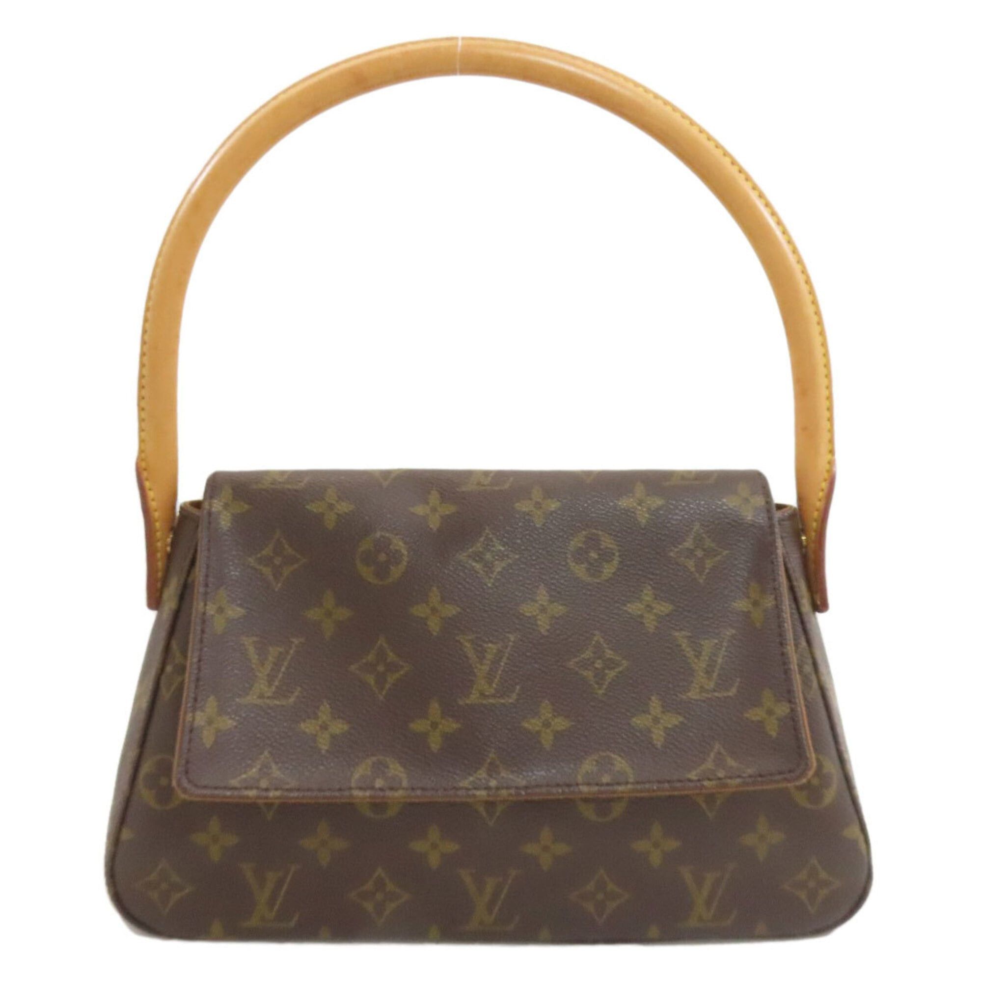 Louis Vuitton Louis Vuitton M51147 Mini Looping Handbag, Monogram Canvas, Women's LOUIS VUITTON Size ONE SIZE - 2 Thumbnail