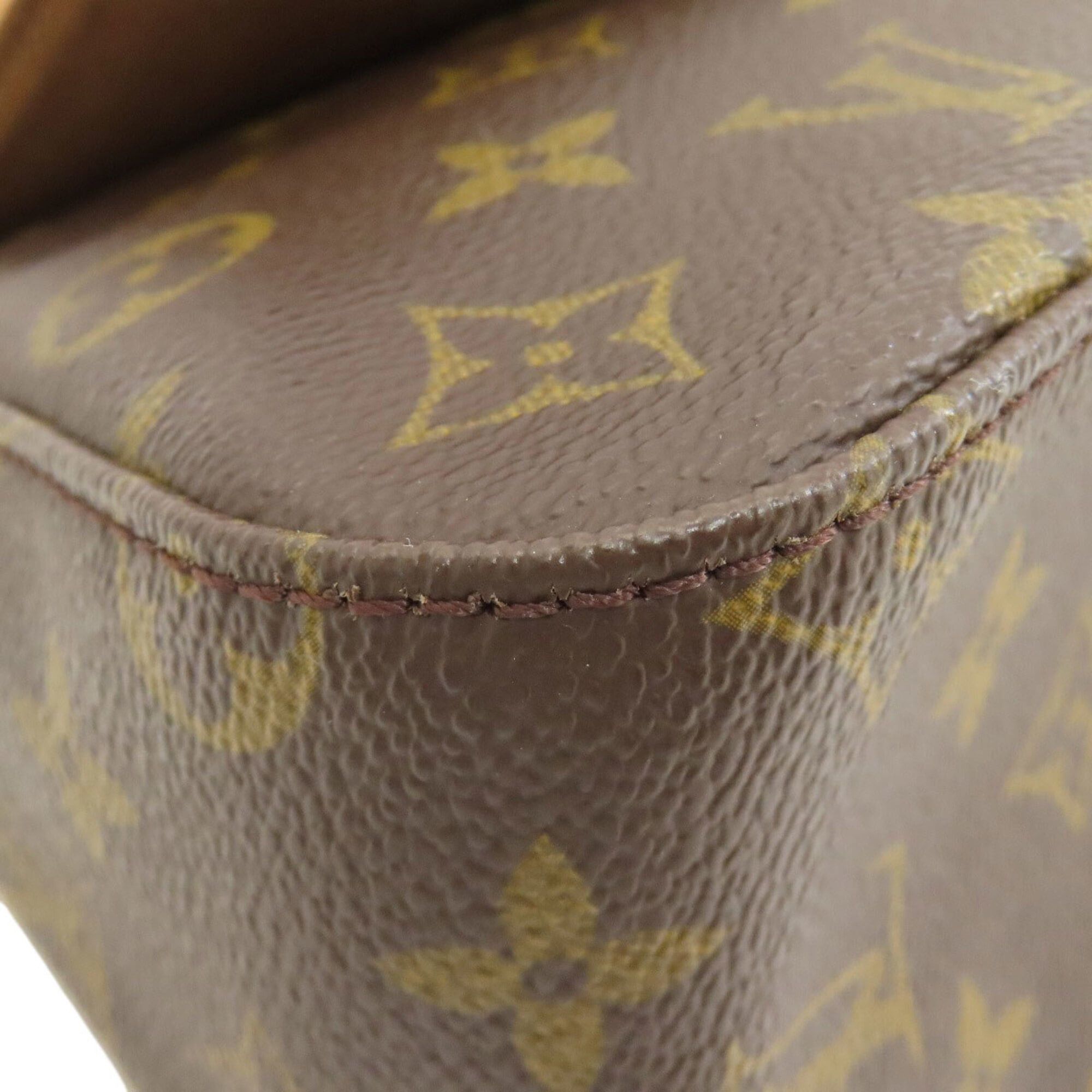 Louis Vuitton Louis Vuitton M51147 Mini Looping Handbag, Monogram Canvas, Women's LOUIS VUITTON Size ONE SIZE - 19 Thumbnail