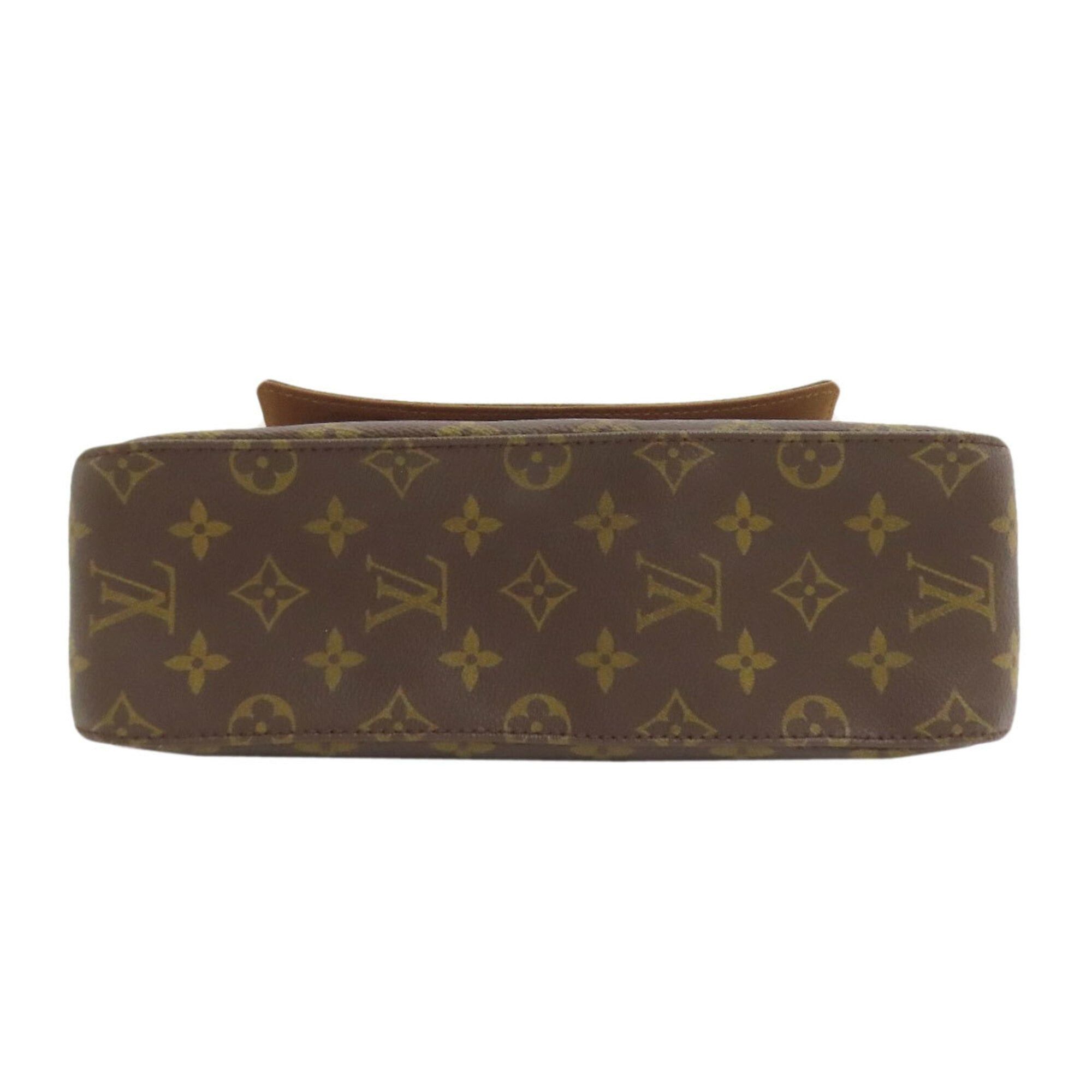 Louis Vuitton Louis Vuitton M51147 Mini Looping Handbag, Monogram Canvas, Women's LOUIS VUITTON Size ONE SIZE - 4 Thumbnail