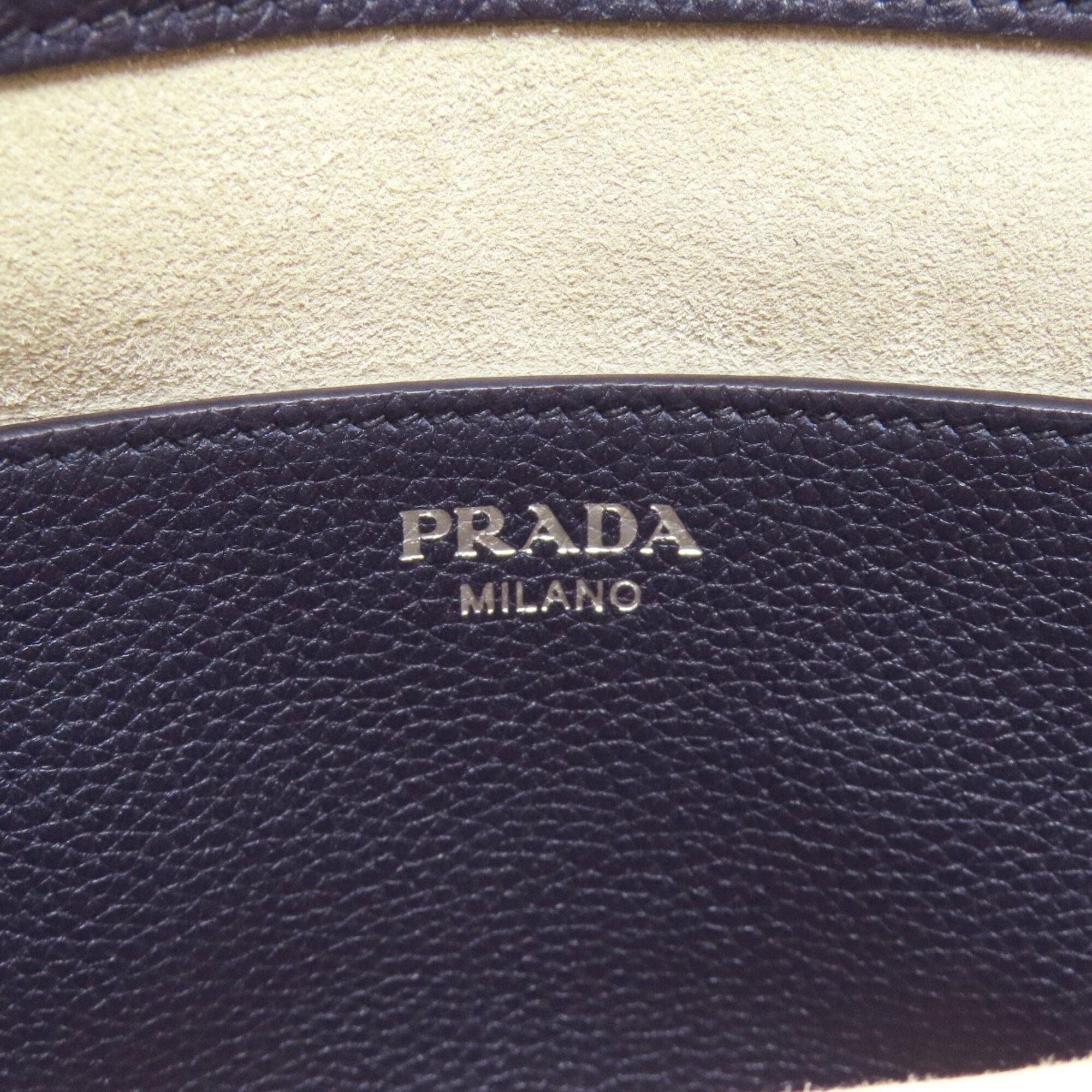Prada Prada Triangle One-Shoulder Bag, Calfskin, Women's PRADA Size ONE SIZE - 6 Thumbnail