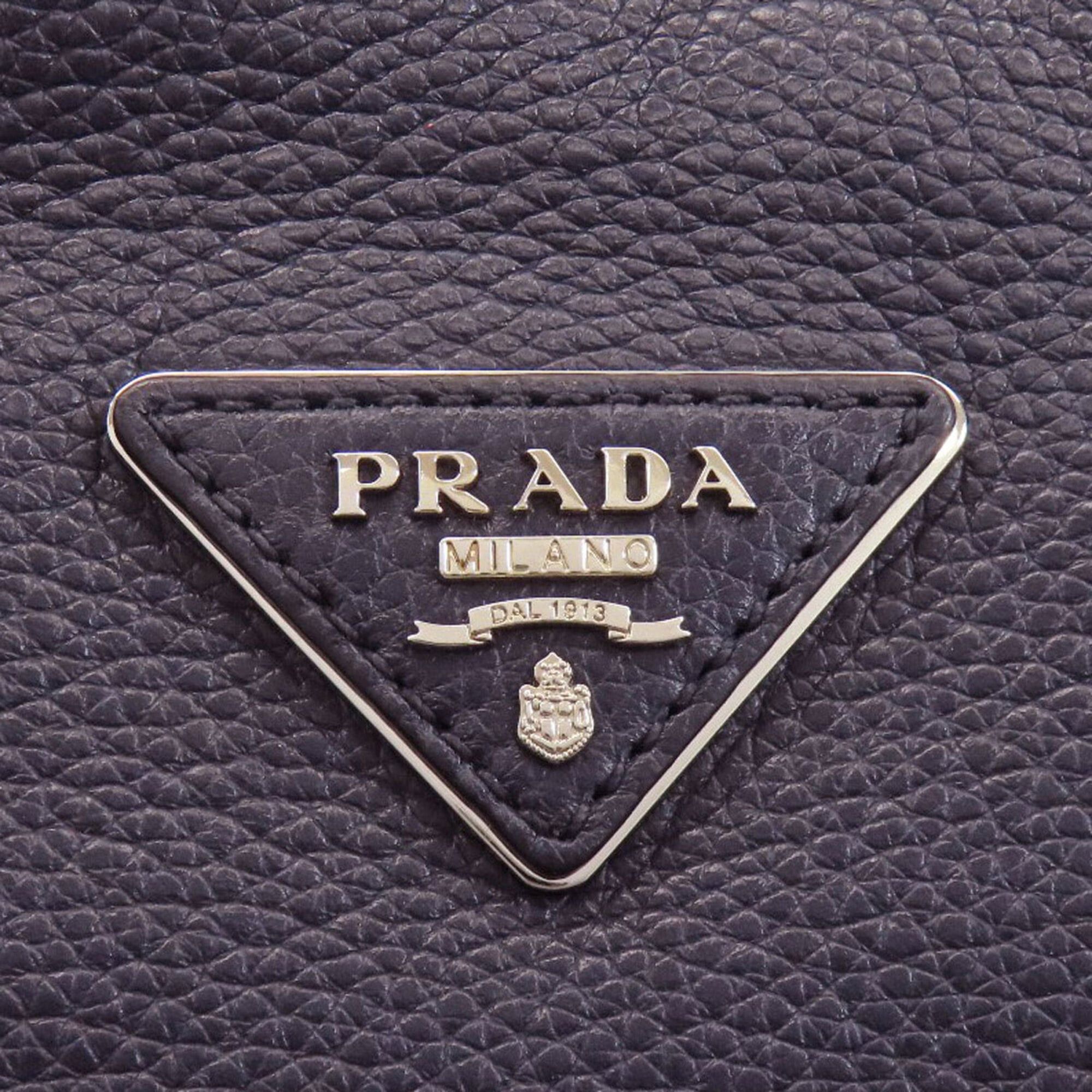 Prada Prada Triangle One-Shoulder Bag, Calfskin, Women's PRADA Size ONE SIZE - 8 Thumbnail