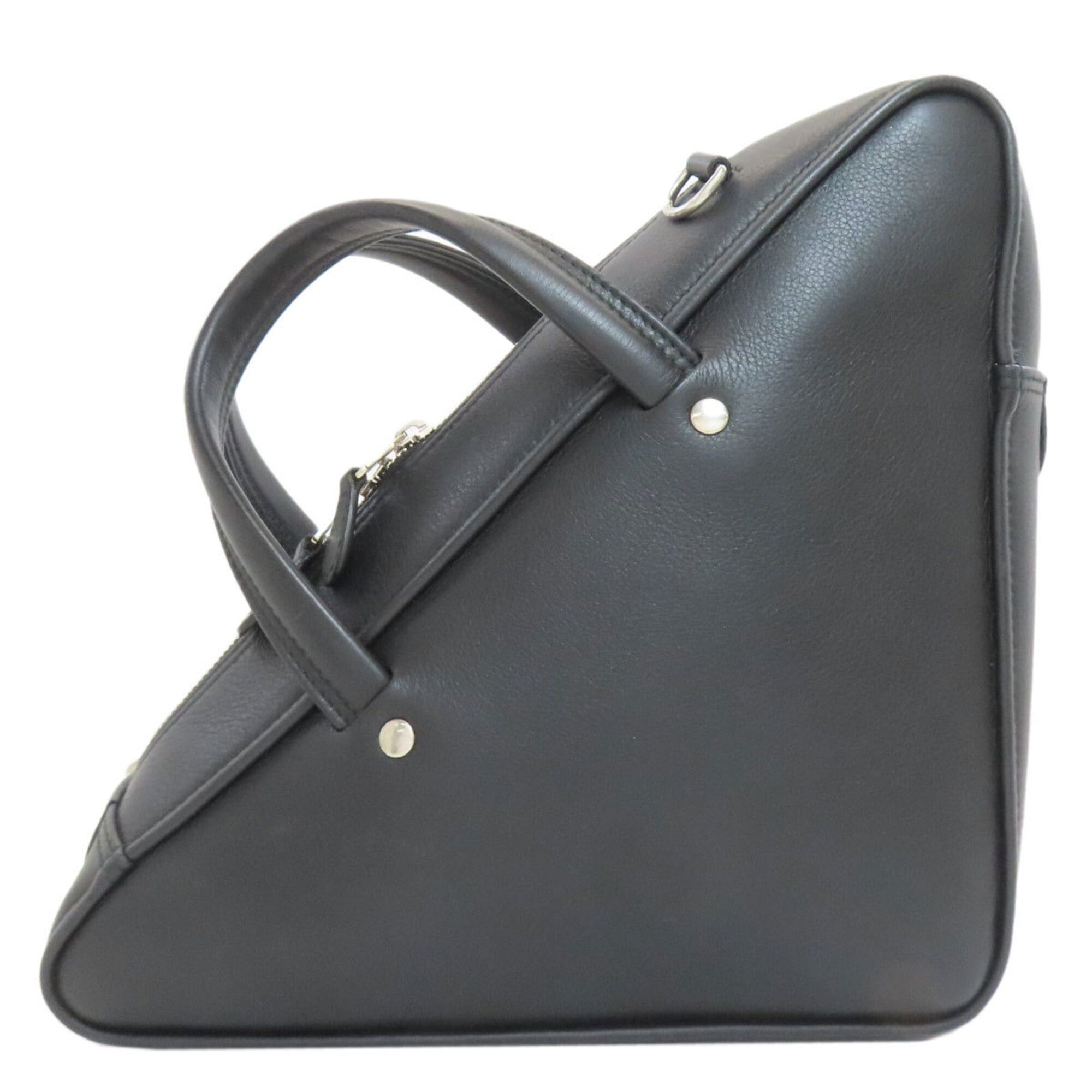 Balenciaga Balenciaga 476975 Triangle 2-Way Handbag Calfskin Women's BALENCIAGA Size ONE SIZE - 2 Thumbnail