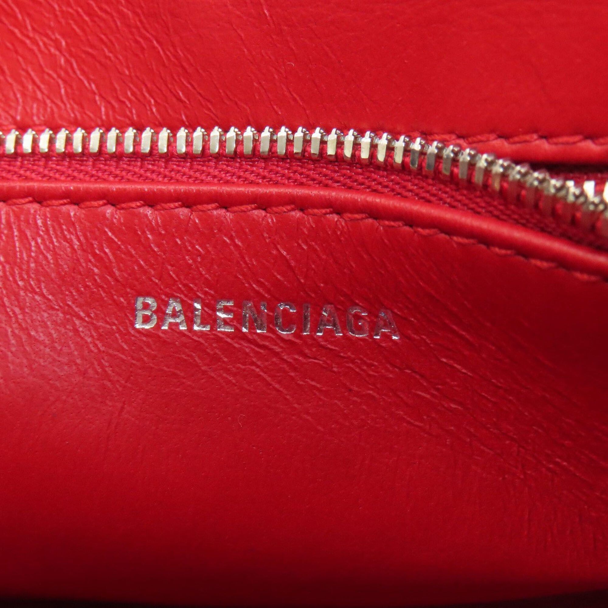 Balenciaga Balenciaga 476975 Triangle 2-Way Handbag Calfskin Women's BALENCIAGA Size ONE SIZE - 6 Thumbnail