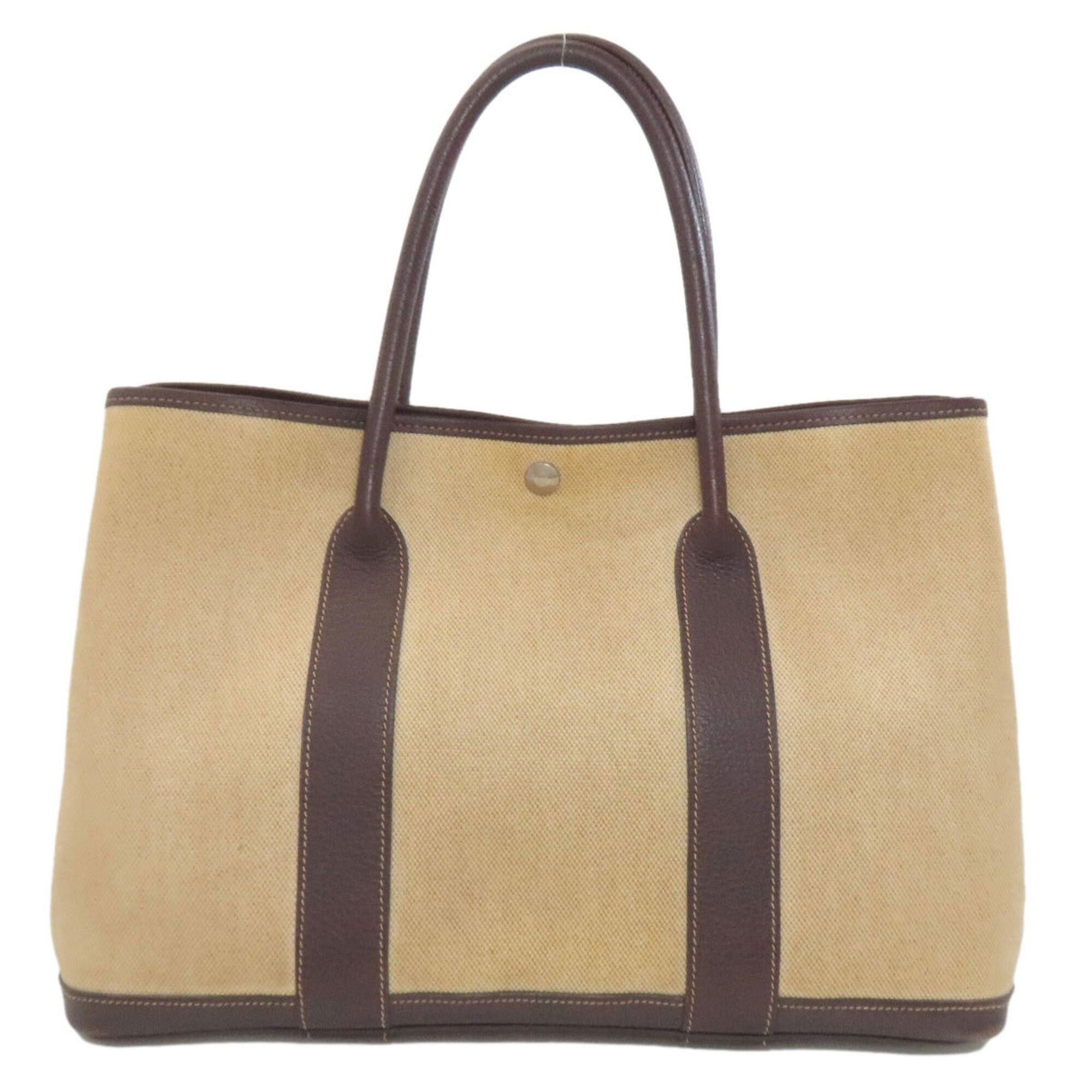 Hermes Hermes Garden Party PM Tote Bag, Silver Hardware, Toile H, Women's Size ONE SIZE - 2 Thumbnail