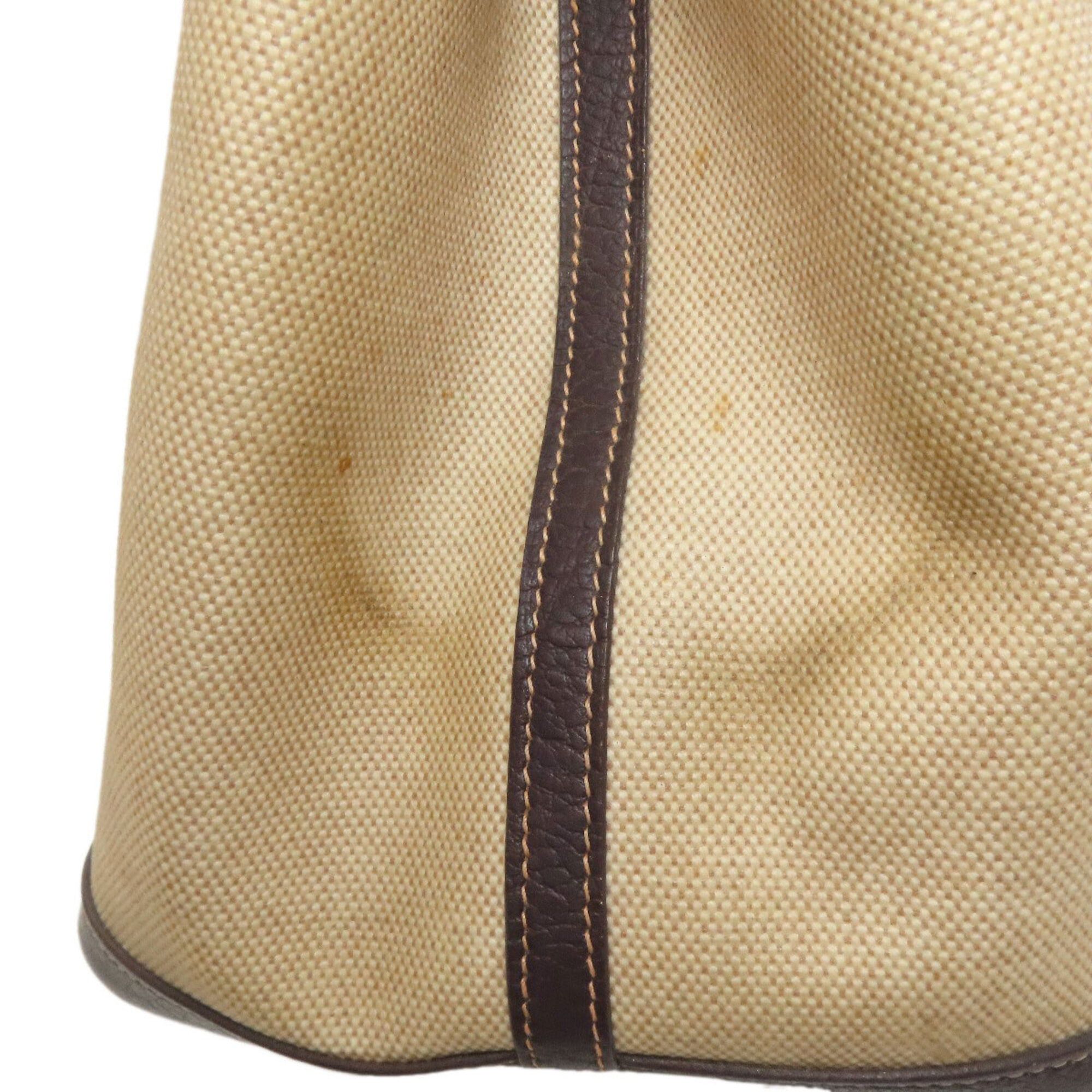 Hermes Hermes Garden Party PM Tote Bag, Silver Hardware, Toile H, Women's Size ONE SIZE - 12 Thumbnail