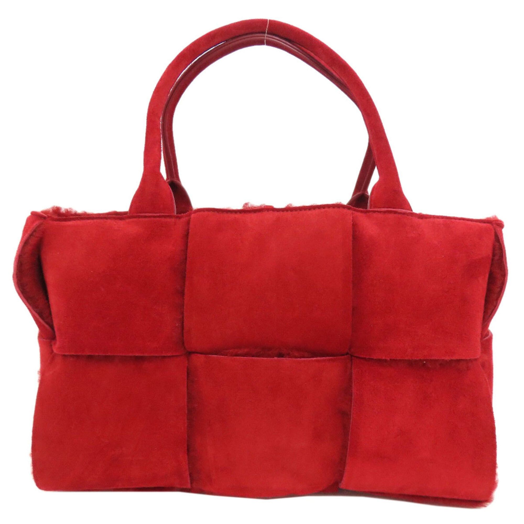 Bottega Veneta Bottega Veneta Arco Tote Handbag, Suede, Women's. Size ONE SIZE - 2 Thumbnail