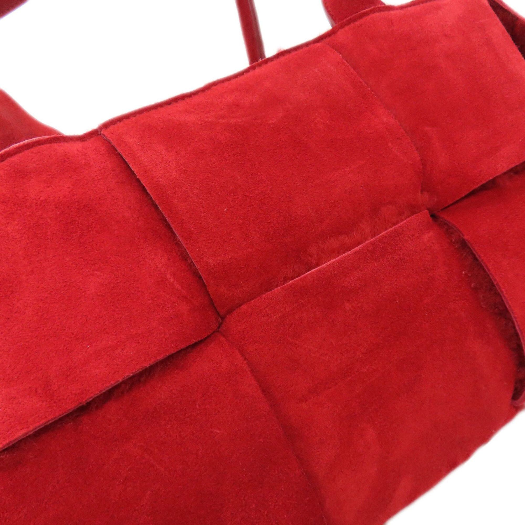 Bottega Veneta Bottega Veneta Arco Tote Handbag, Suede, Women's. Size ONE SIZE - 14 Thumbnail