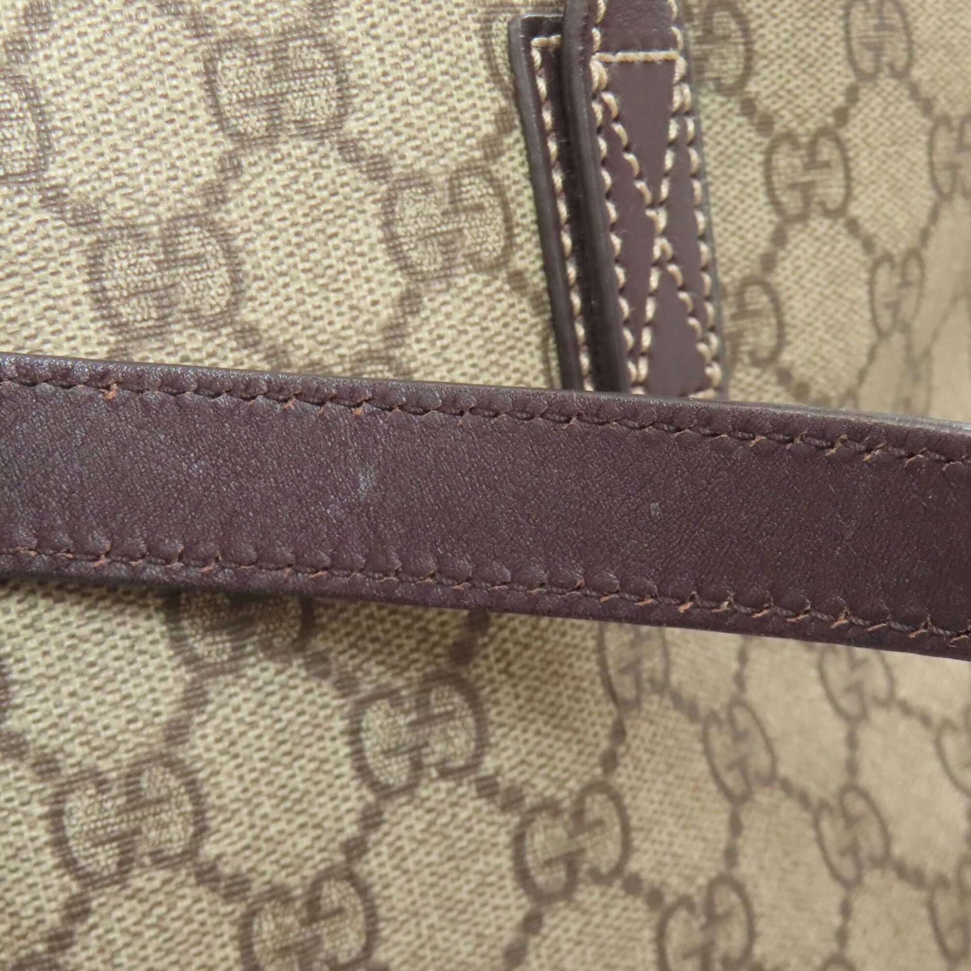Gucci Gucci 211137 GG Supreme Tote Bag PVC Women's GUCCI Size ONE SIZE - 21 Thumbnail