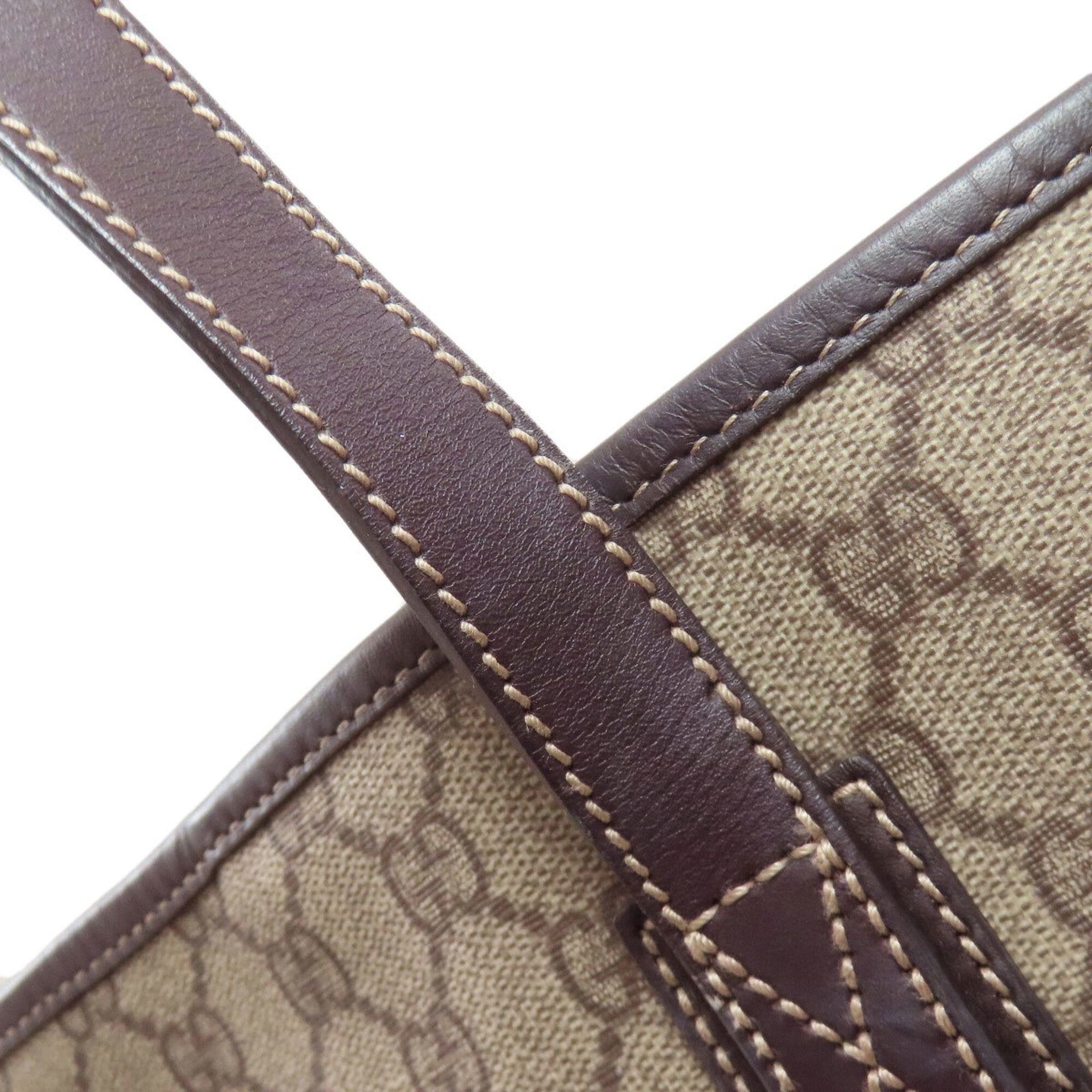 Gucci Gucci 211137 GG Supreme Tote Bag PVC Women's GUCCI Size ONE SIZE - 19 Thumbnail