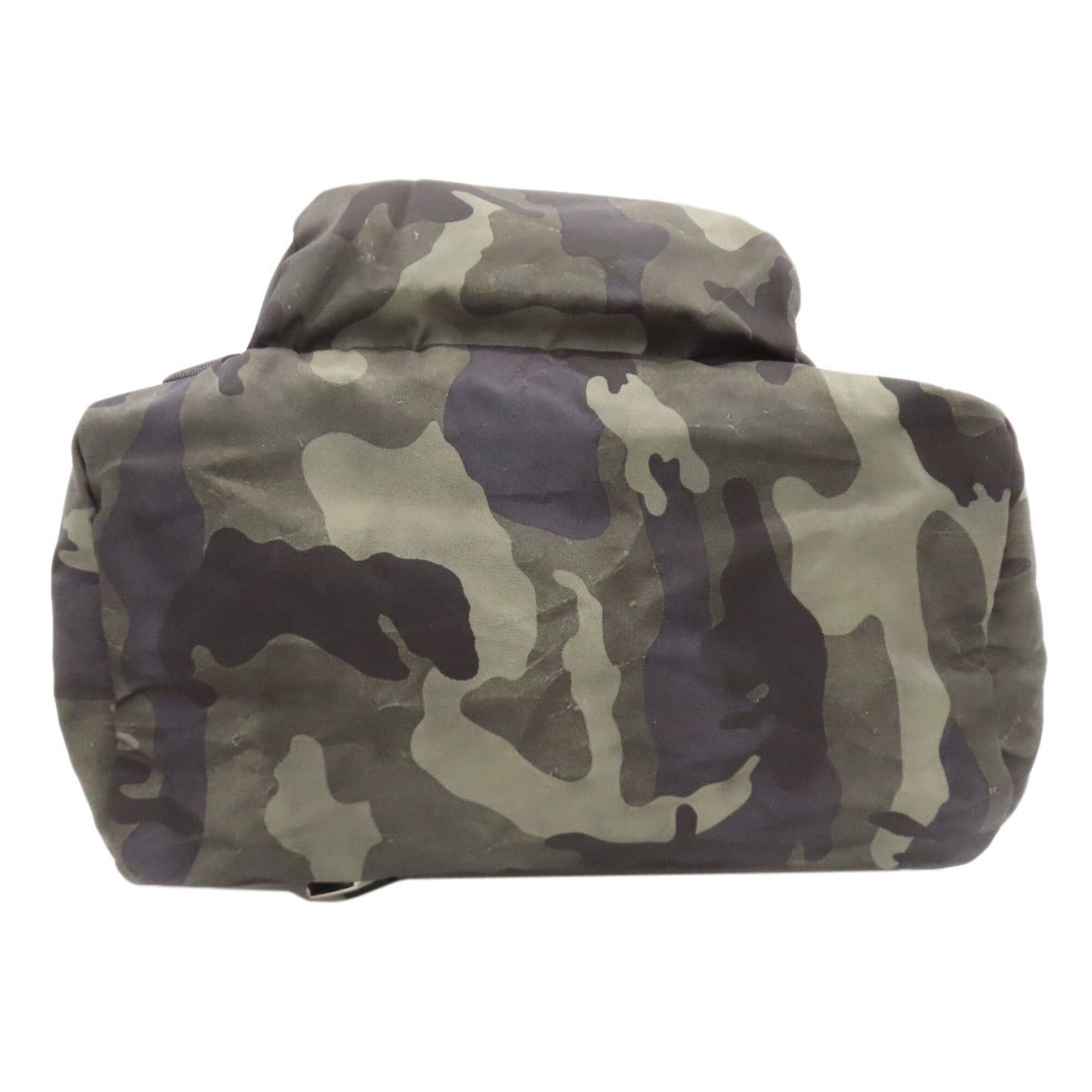 Prada Prada camouflage pattern backpack/daypack, nylon, women's. Size ONE SIZE - 4 Thumbnail