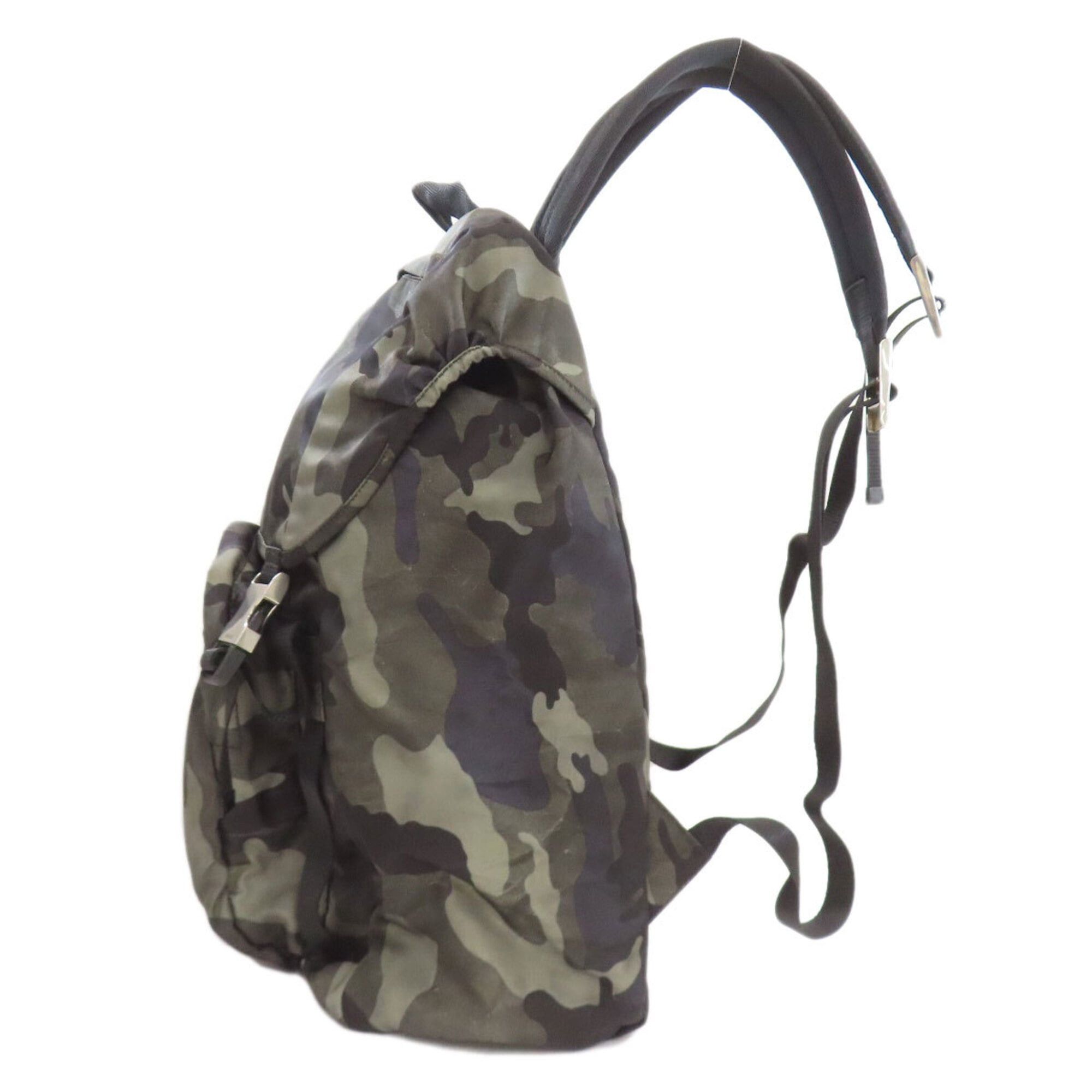 Prada Prada camouflage pattern backpack/daypack, nylon, women's. Size ONE SIZE - 3 Thumbnail