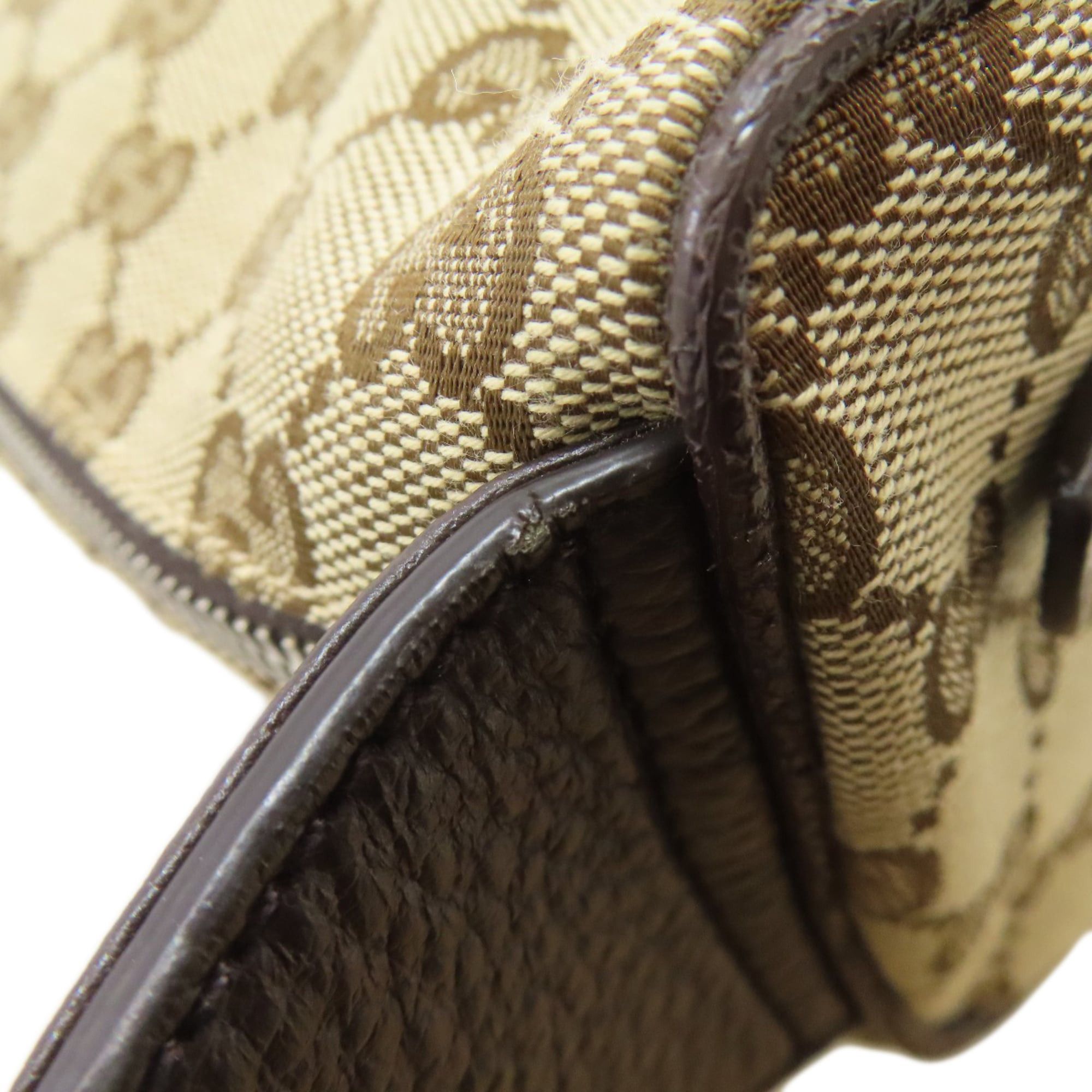 Gucci Gucci 630915 Outlet GG Pattern Canvas Body Bag for Women GUCCI Size ONE SIZE - 10 Thumbnail