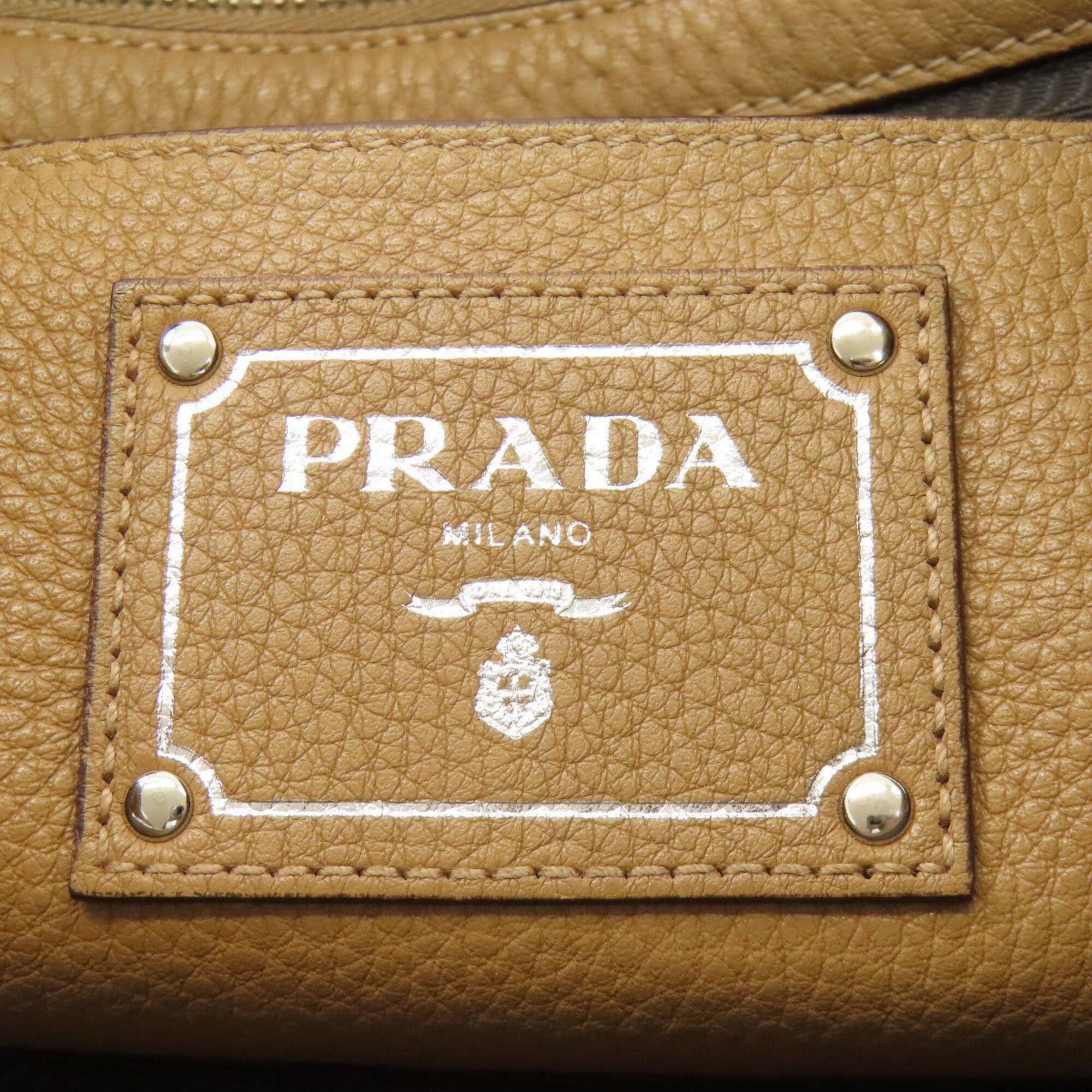 Prada Prada BN2579 2-Way Leather Handbag for Women Size ONE SIZE - 6 Thumbnail