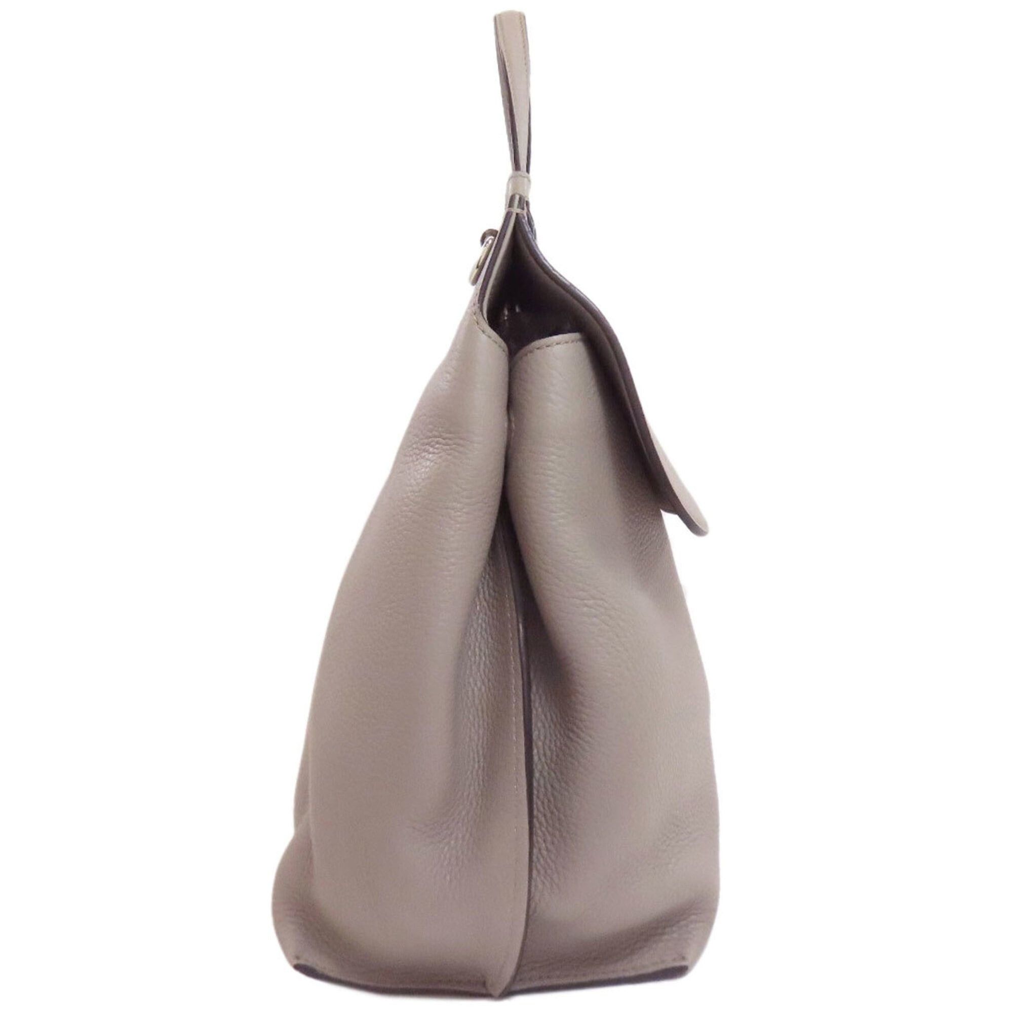 Gucci Gucci 370830 Bamboo Daily 2-Way Handbag Leather Women's GUCCI Size ONE SIZE - 3 Thumbnail