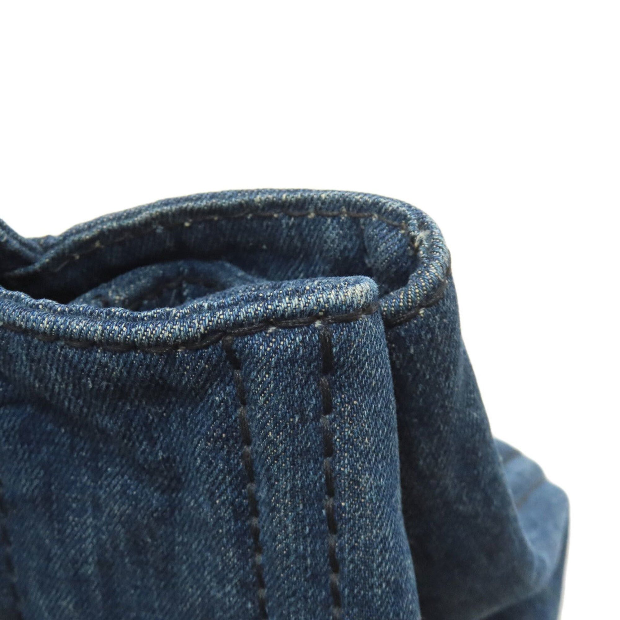 Prada Prada Canapa Tote Bag Denim Women's PRADA Size ONE SIZE - 16 Thumbnail