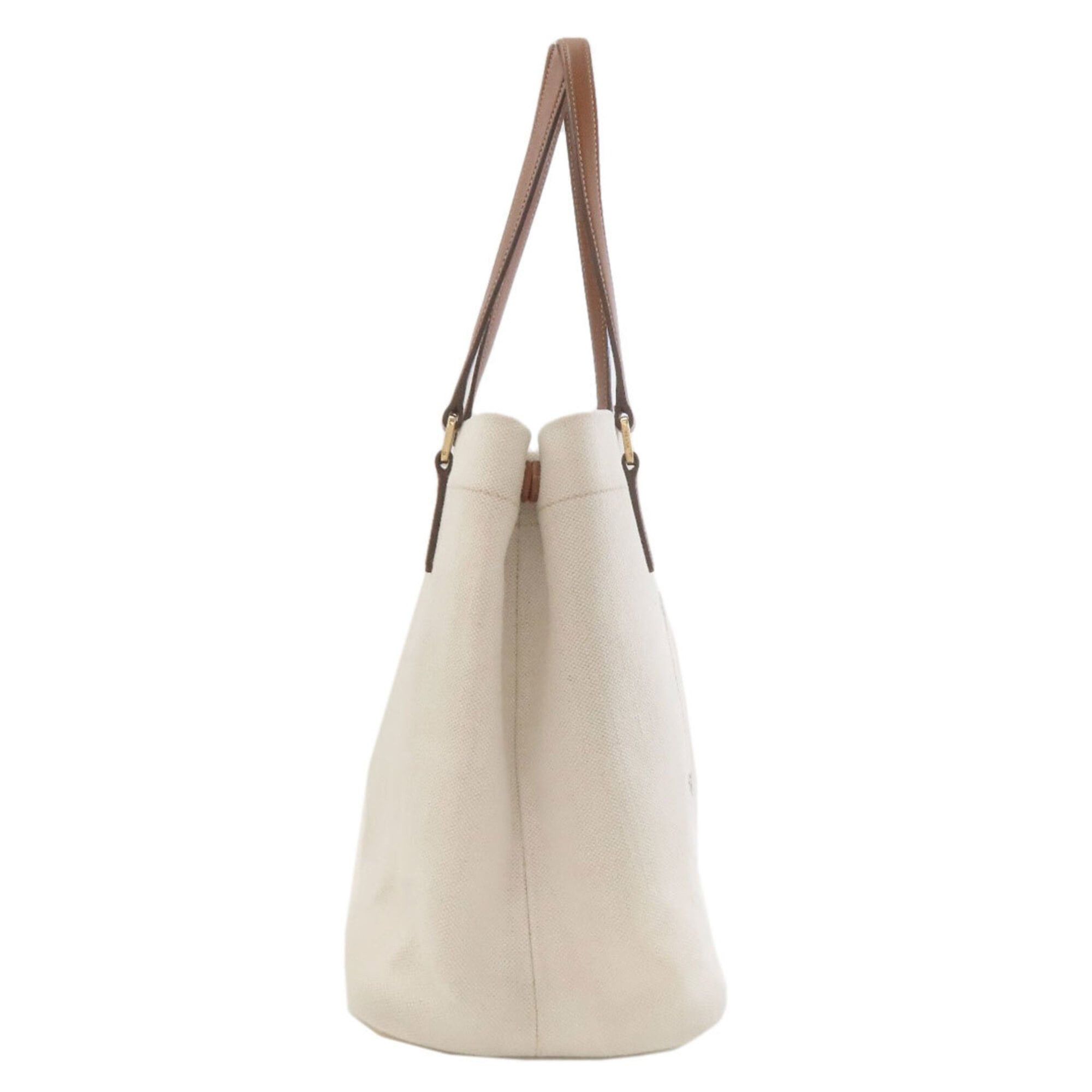 Prada Prada 1BG355 Logo Tote Bag Canvas Women's PRADA Size ONE SIZE - 3 Thumbnail