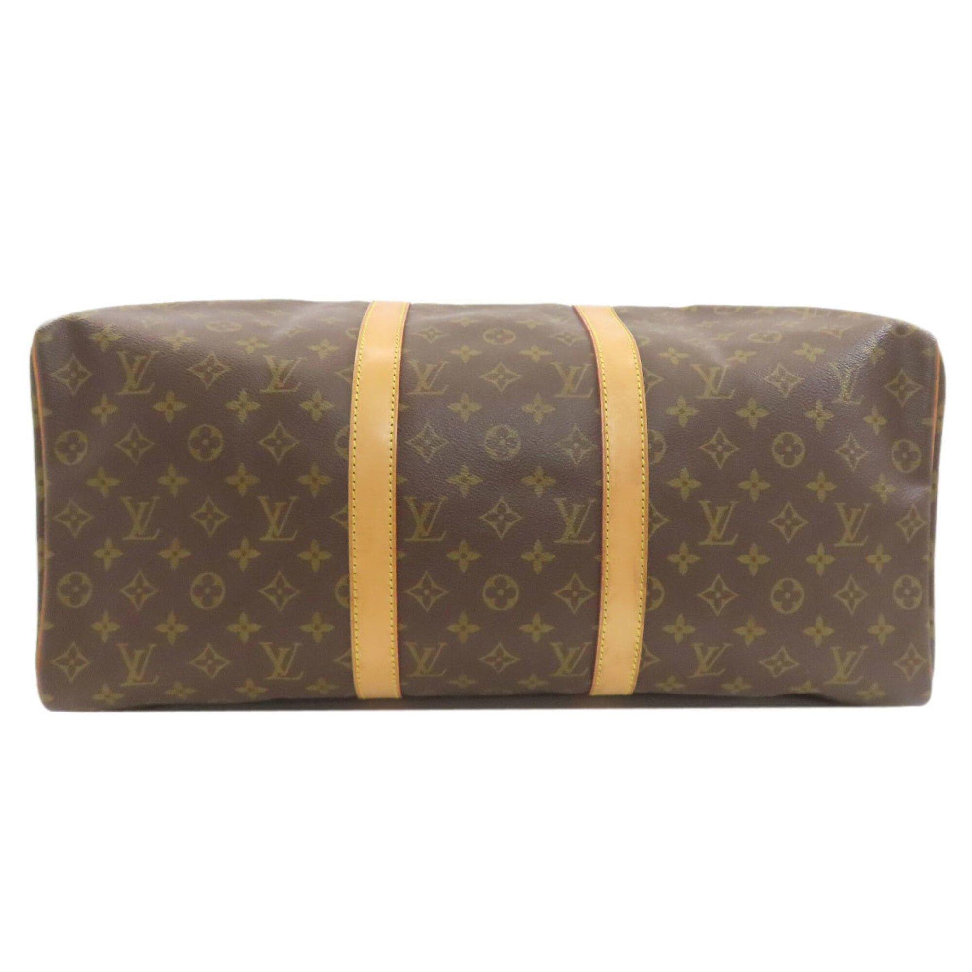 Louis Vuitton Louis Vuitton M41416 Keepall 50 Boston Bag, Monogram Canvas, Women's LOUIS VUITTON Size ONE SIZE - 4 Thumbnail