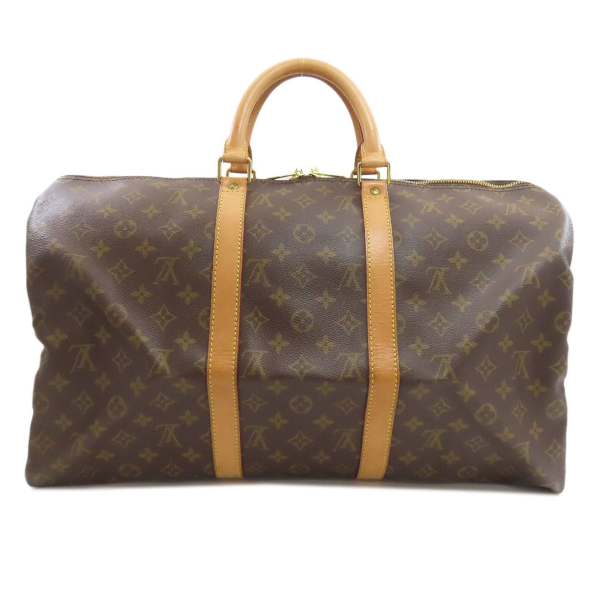 Louis Vuitton Louis Vuitton M41416 Keepall 50 Boston Bag, Monogram Canvas, Women's LOUIS VUITTON Size ONE SIZE - 2 Thumbnail