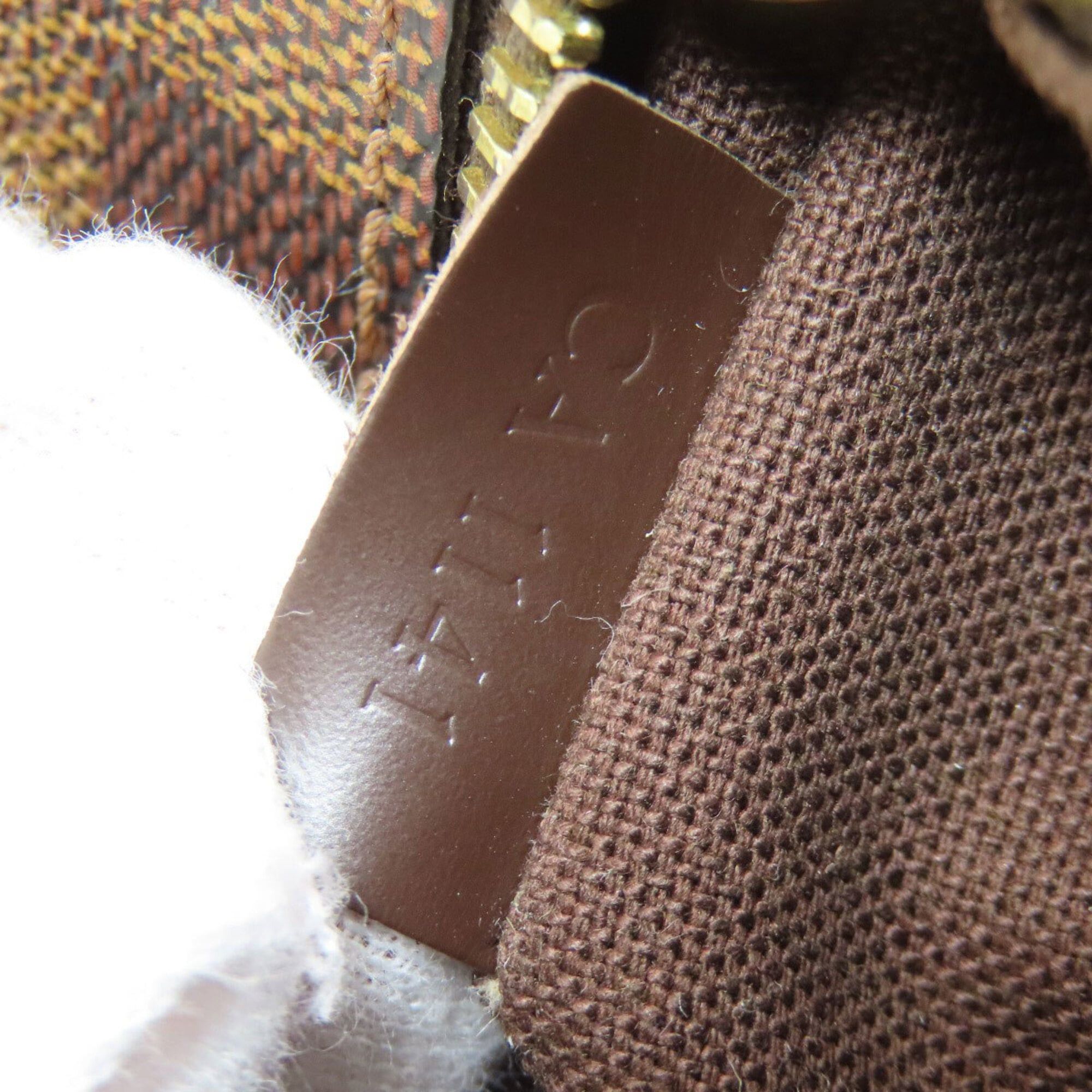 Louis Vuitton Louis Vuitton N51211 Brooklyn MM Shoulder Bag, Damier Canvas, Women's LOUIS VUITTON Size ONE SIZE - 7 Thumbnail