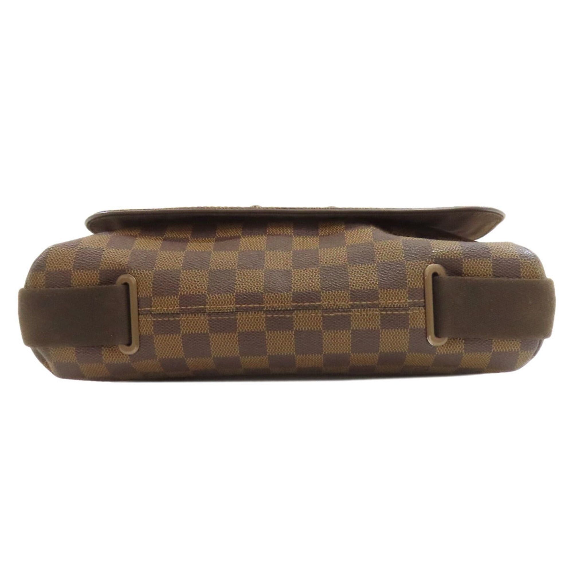Louis Vuitton Louis Vuitton N51211 Brooklyn MM Shoulder Bag, Damier Canvas, Women's LOUIS VUITTON Size ONE SIZE - 4 Thumbnail