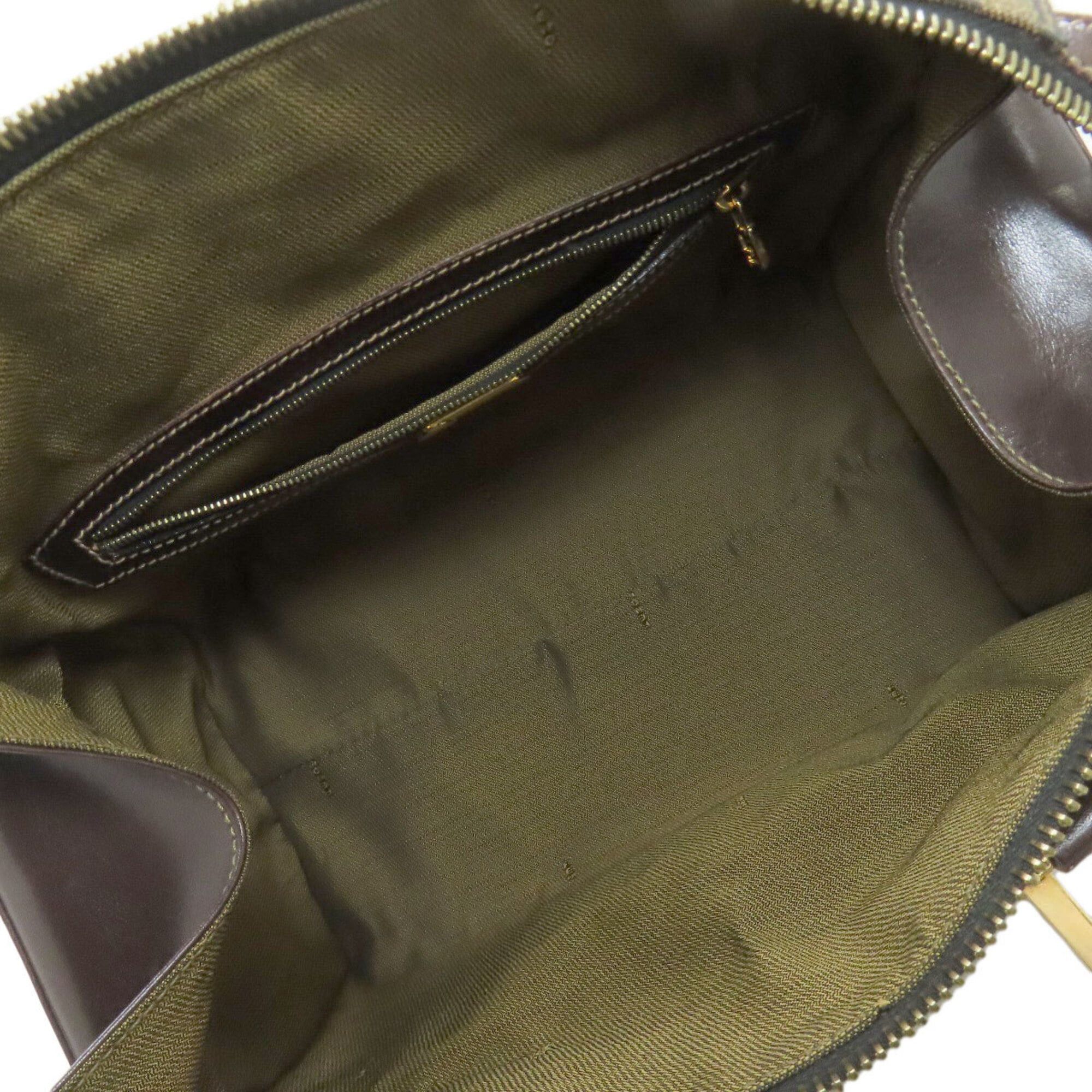 Fendi Fendi Mini Boston Zucca Pattern Handbag Canvas Women's FENDI Size ONE SIZE - 5 Thumbnail