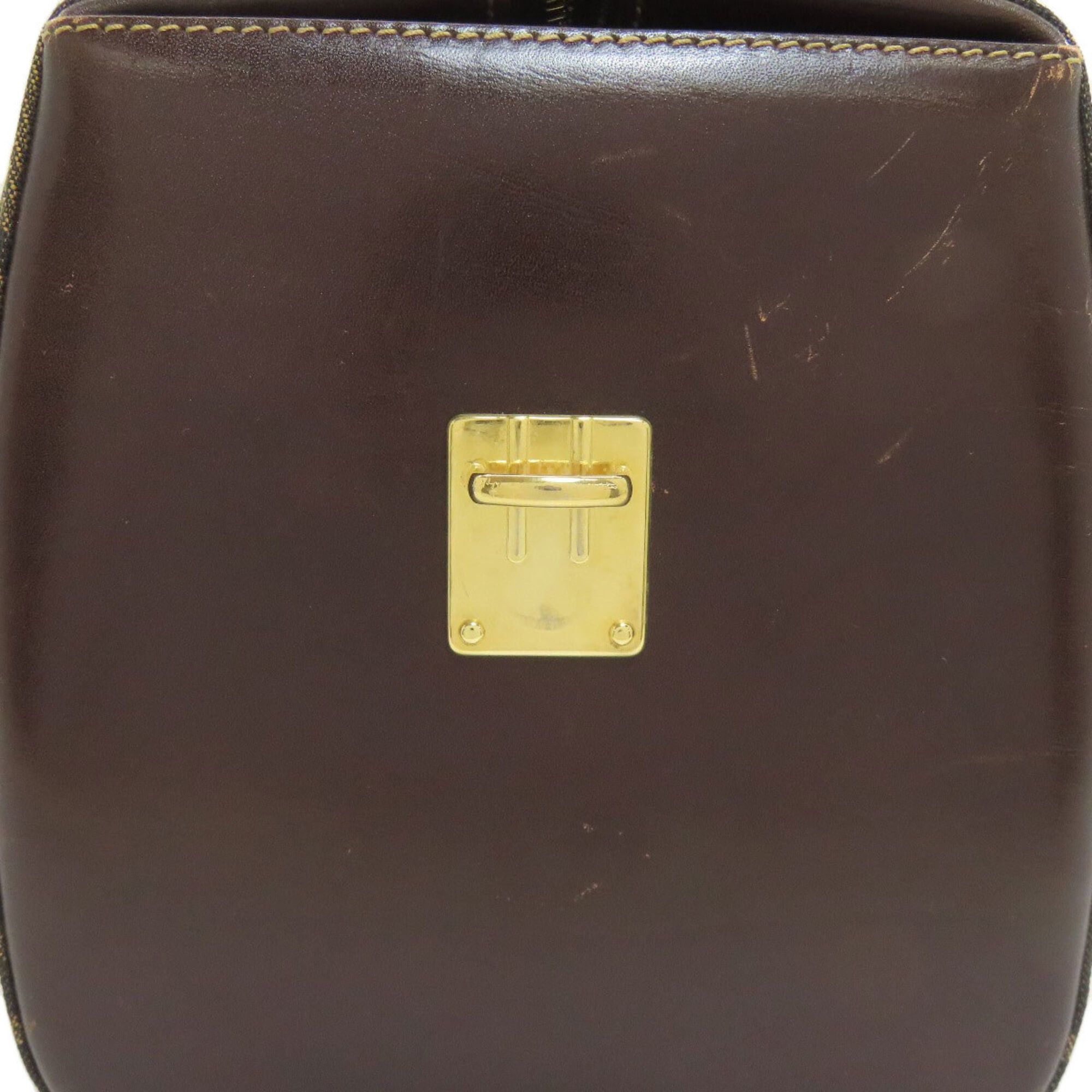 Fendi Fendi Mini Boston Zucca Pattern Handbag Canvas Women's FENDI Size ONE SIZE - 14 Thumbnail