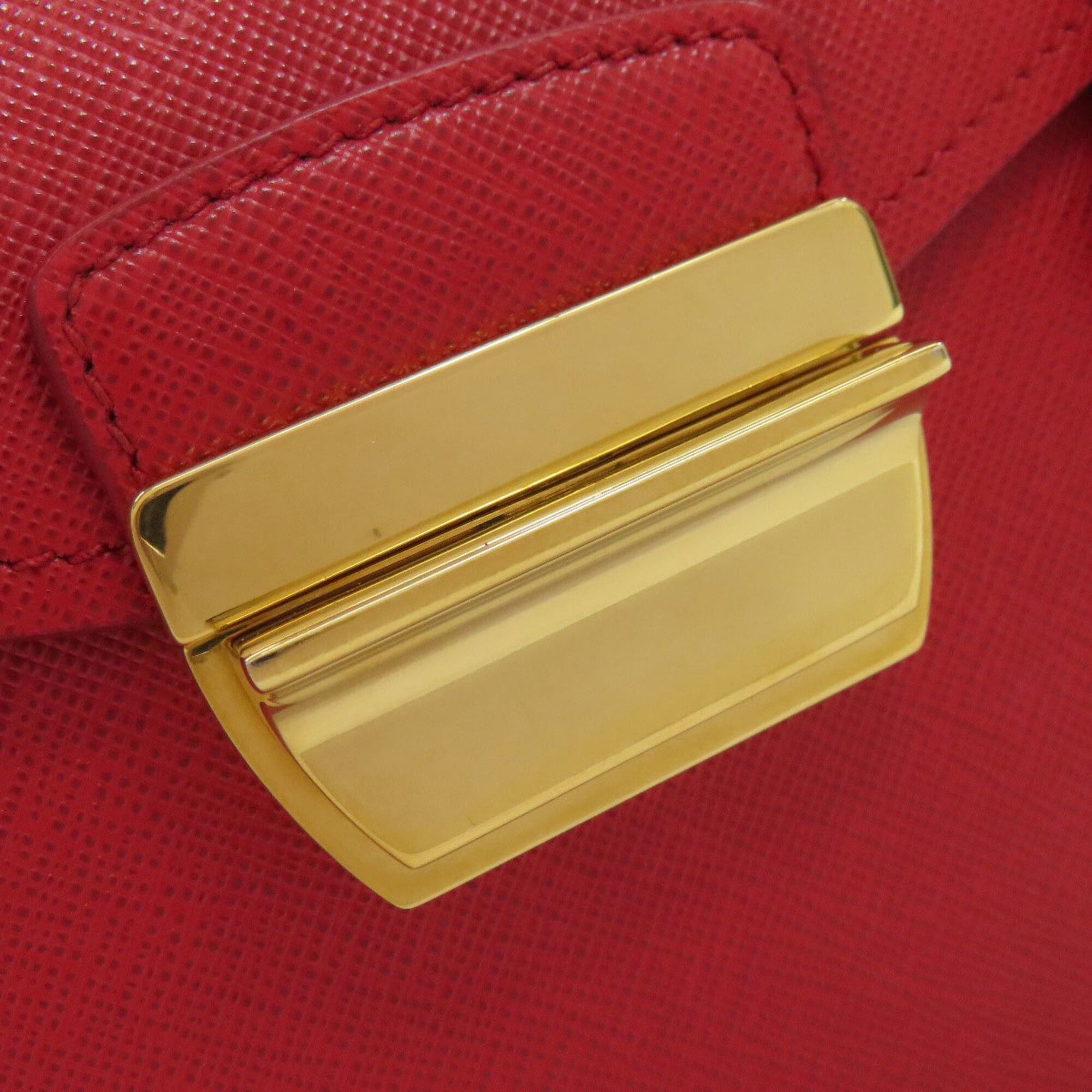 Prada Prada 1BA256 2-Way Handbag Saffiano Leather Women's PRADA Size ONE SIZE - 16 Thumbnail