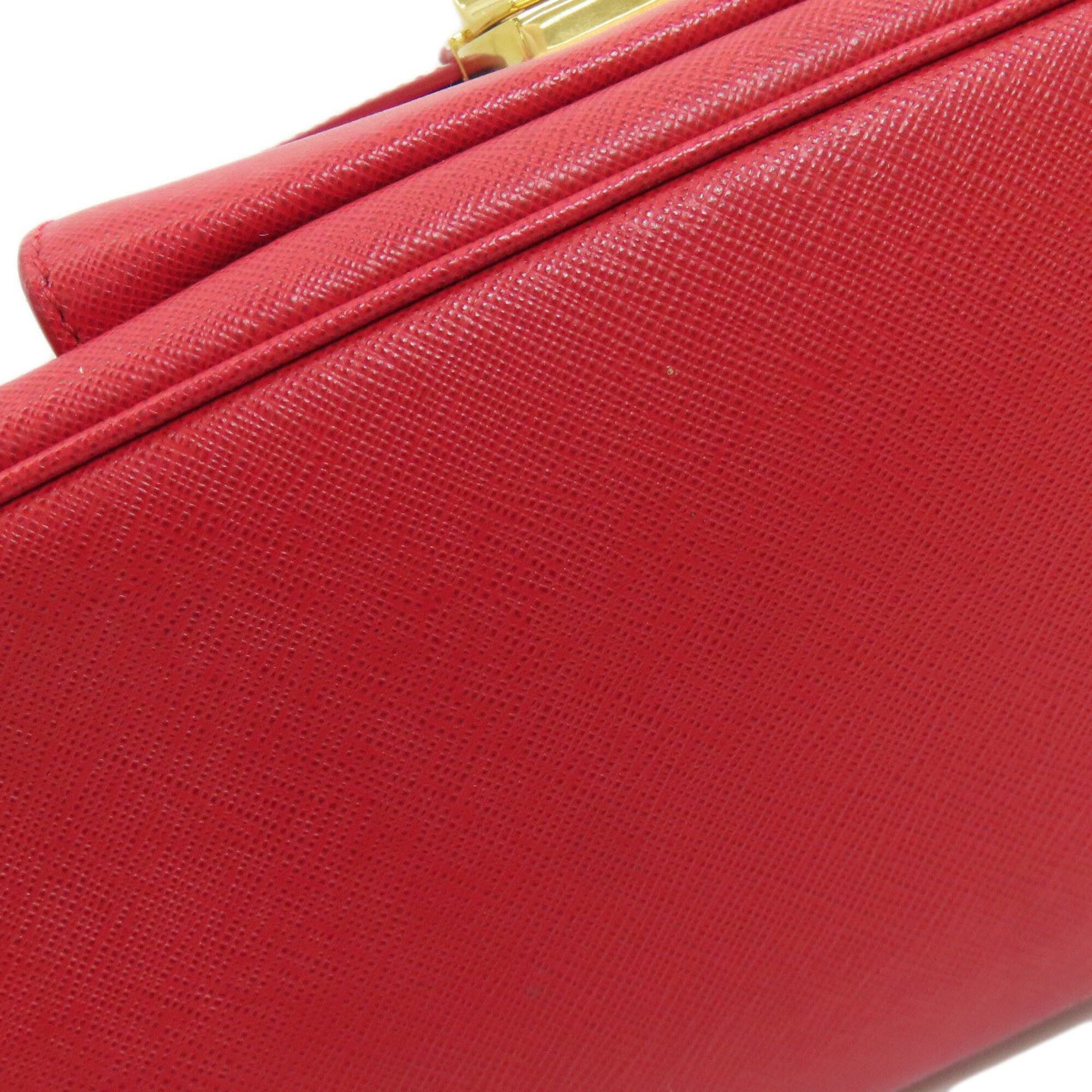 Prada Prada 1BA256 2-Way Handbag Saffiano Leather Women's PRADA Size ONE SIZE - 12 Thumbnail
