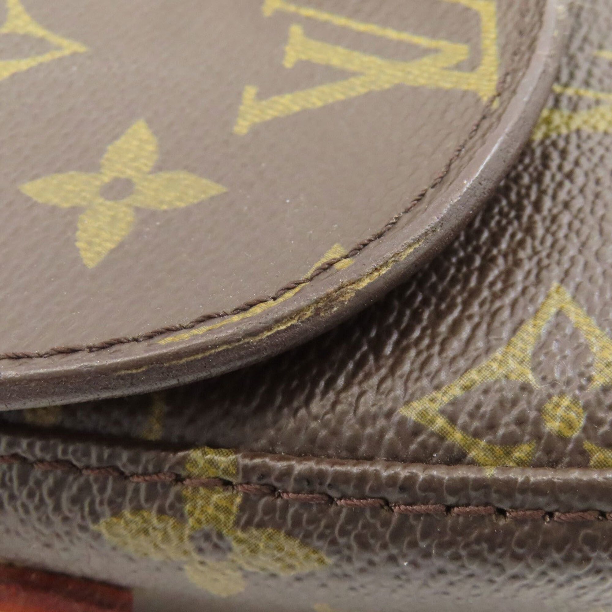 Louis Vuitton Louis Vuitton M51244 Mini Saint Cloud Shoulder Bag, Monogram Canvas, Women's LOUIS VUITTON Size ONE SIZE - 14 Thumbnail