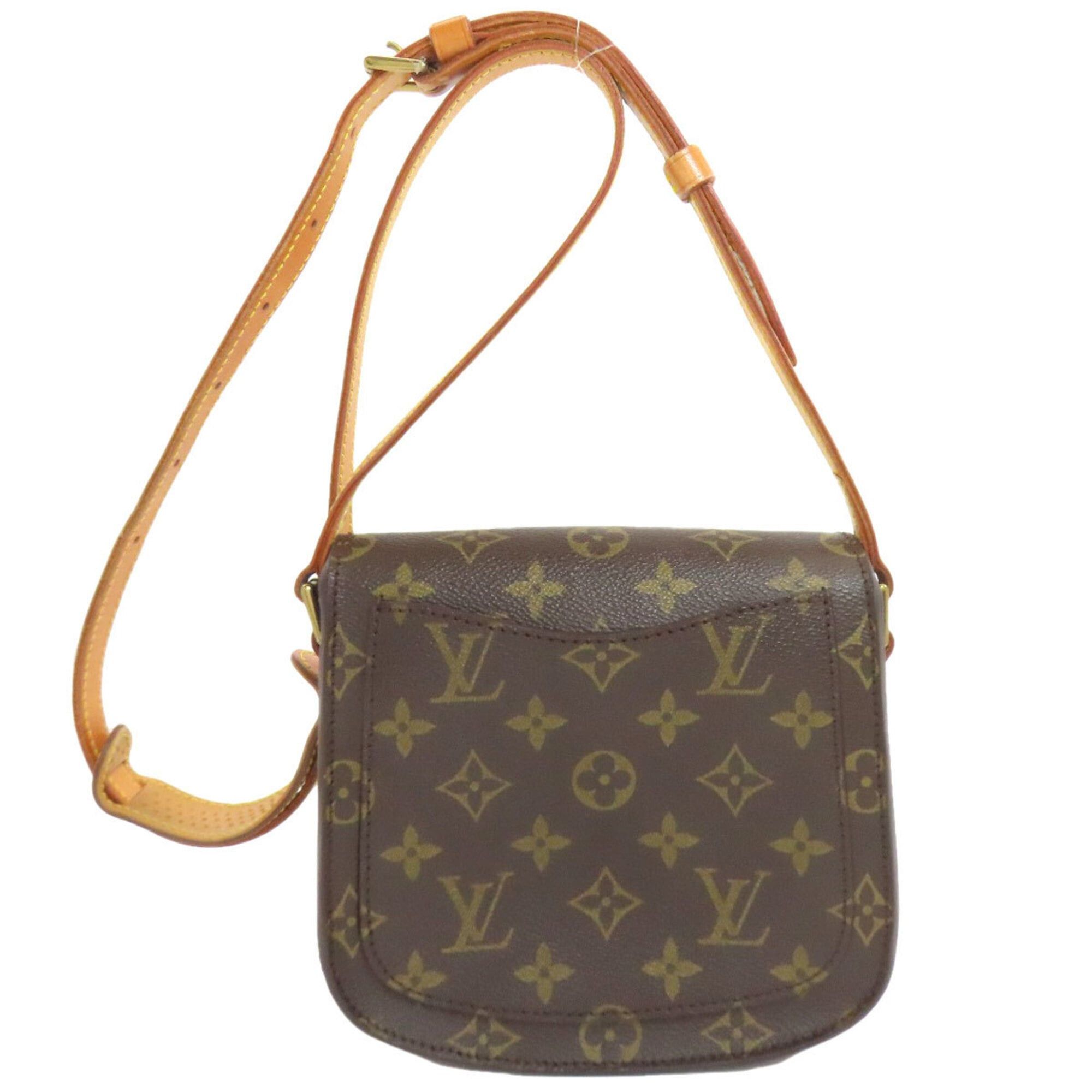 Louis Vuitton Louis Vuitton M51244 Mini Saint Cloud Shoulder Bag, Monogram Canvas, Women's LOUIS VUITTON Size ONE SIZE - 2 Thumbnail