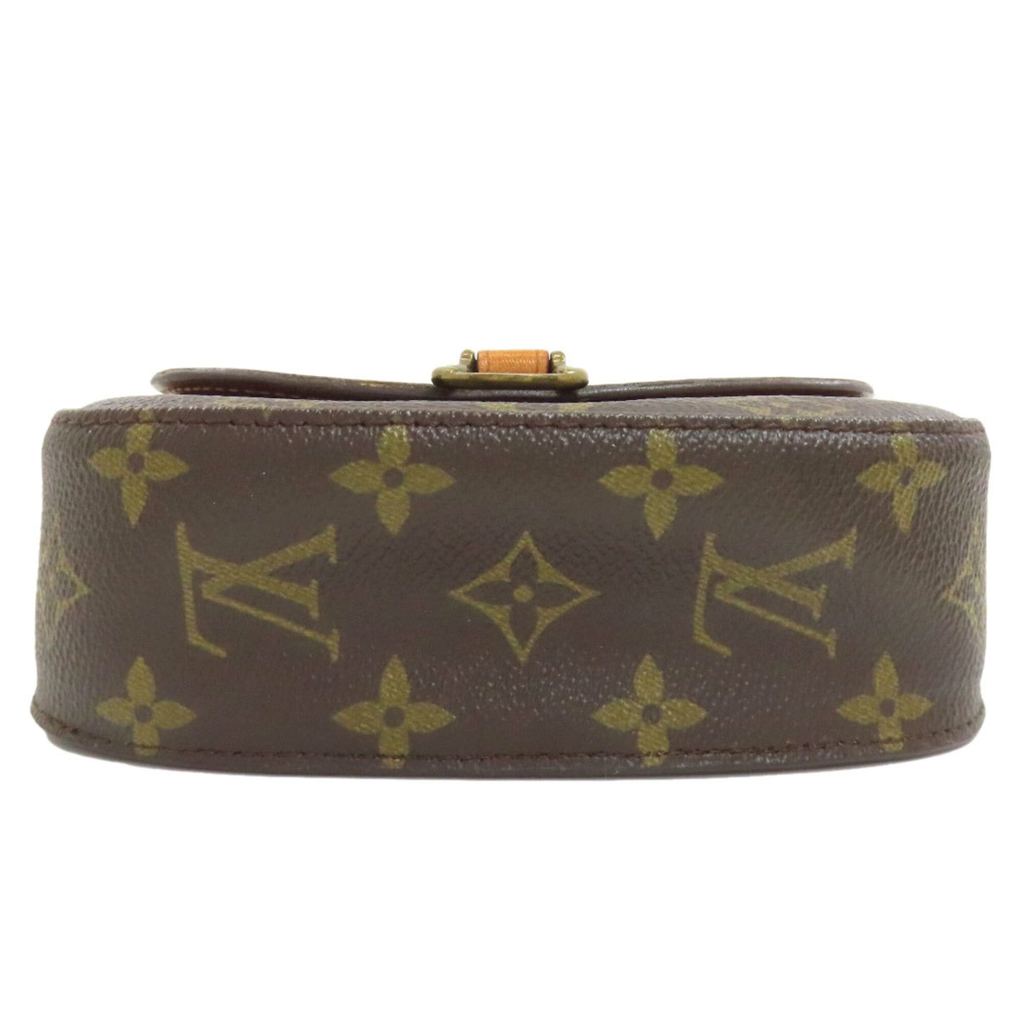 Louis Vuitton Louis Vuitton M51244 Mini Saint Cloud Shoulder Bag, Monogram Canvas, Women's LOUIS VUITTON Size ONE SIZE - 4 Thumbnail