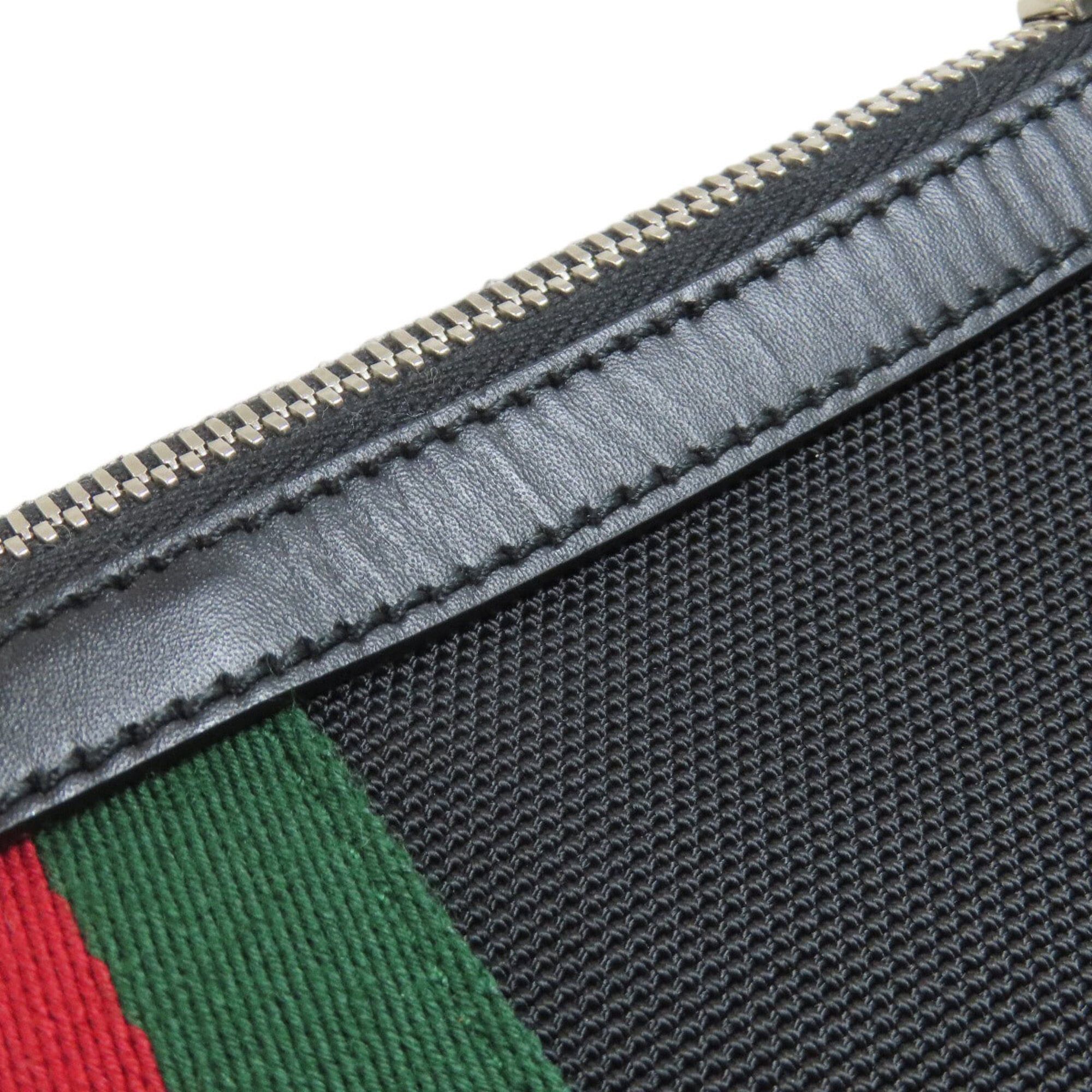 Gucci Gucci 631199 Outlet Sherry Line Long Shoulder Bag Nylon Canvas Women's GUCCI Size ONE SIZE - 10 Thumbnail