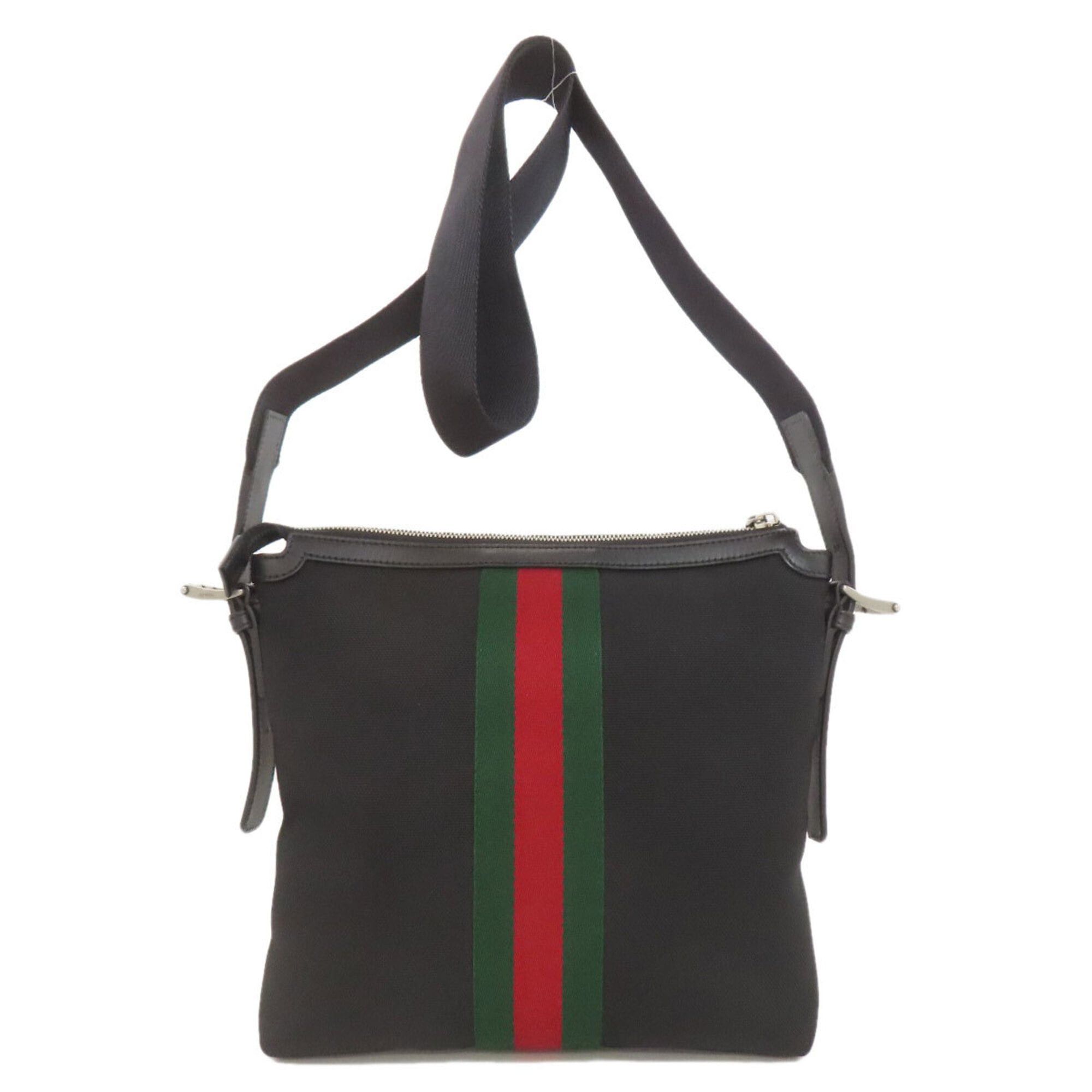 Gucci Gucci 631199 Outlet Sherry Line Long Shoulder Bag Nylon Canvas Women's GUCCI Size ONE SIZE - 2 Thumbnail