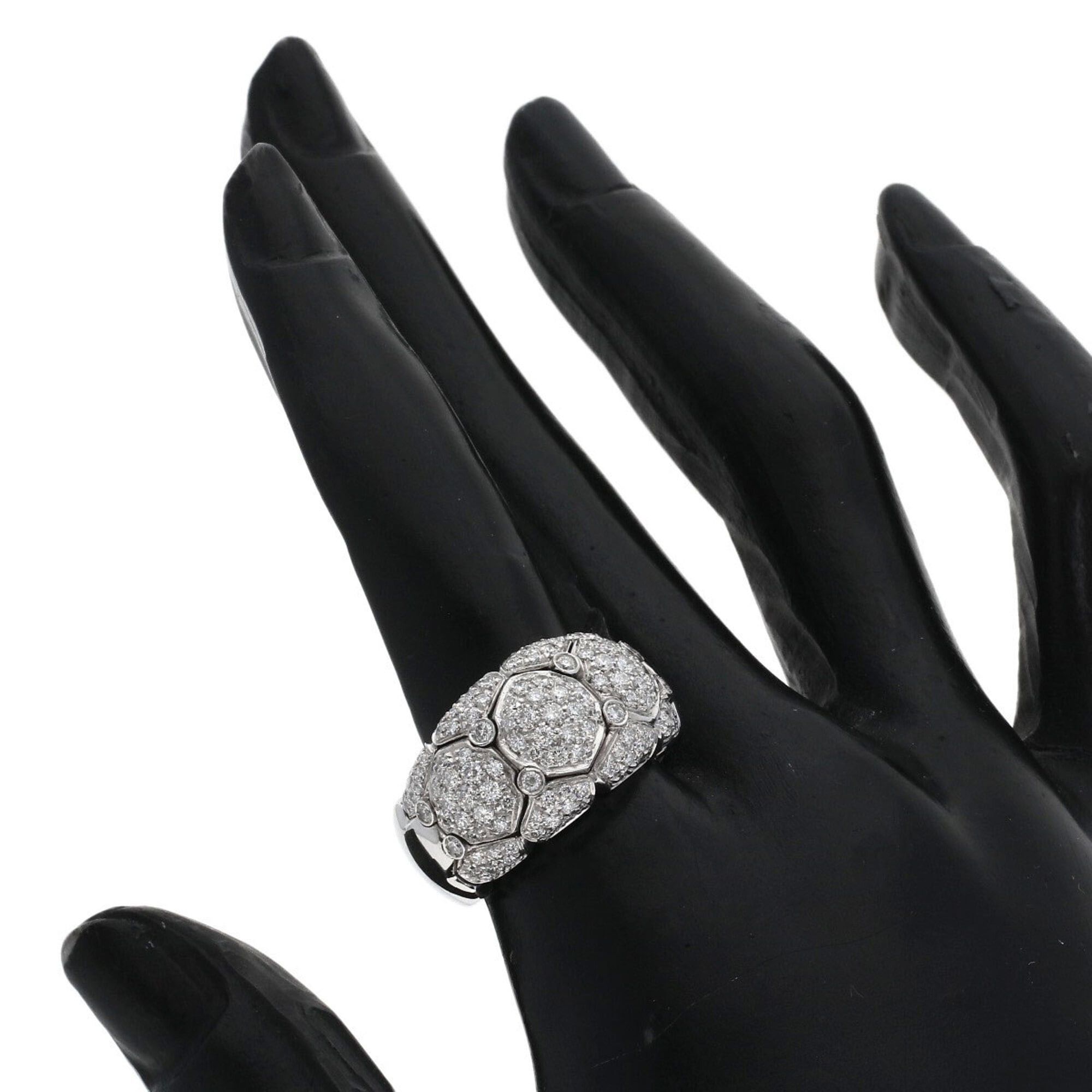 Piaget Piaget Grandcy Diamond Ring #55, 18K White Gold, Women's. Size ONE SIZE - 7 Thumbnail