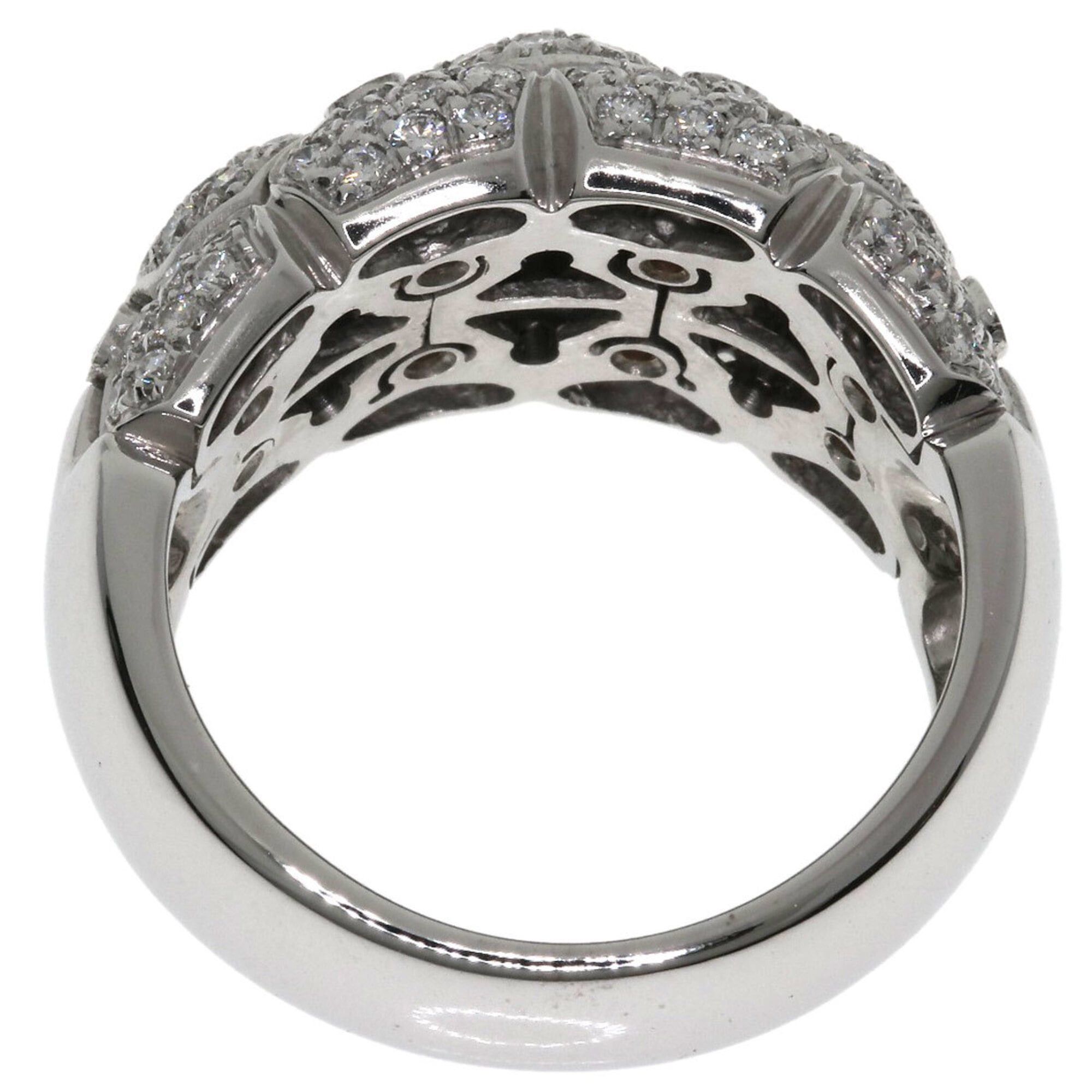 Piaget Piaget Grandcy Diamond Ring #55, 18K White Gold, Women's. Size ONE SIZE - 4 Thumbnail
