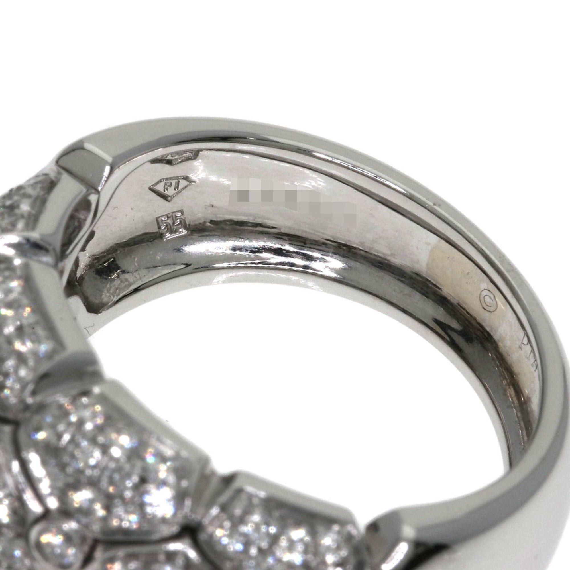 Piaget Piaget Grandcy Diamond Ring #55, 18K White Gold, Women's. Size ONE SIZE - 5 Thumbnail