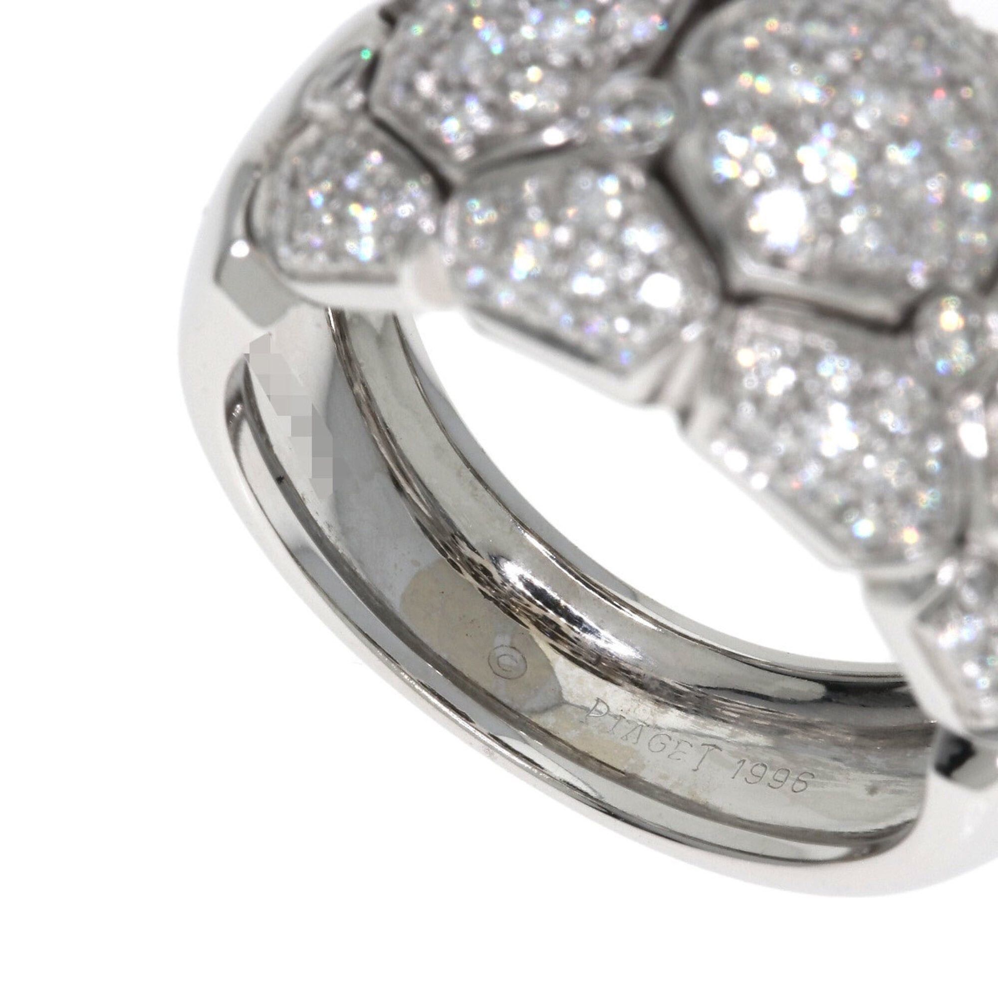 Piaget Piaget Grandcy Diamond Ring #55, 18K White Gold, Women's. Size ONE SIZE - 9 Thumbnail