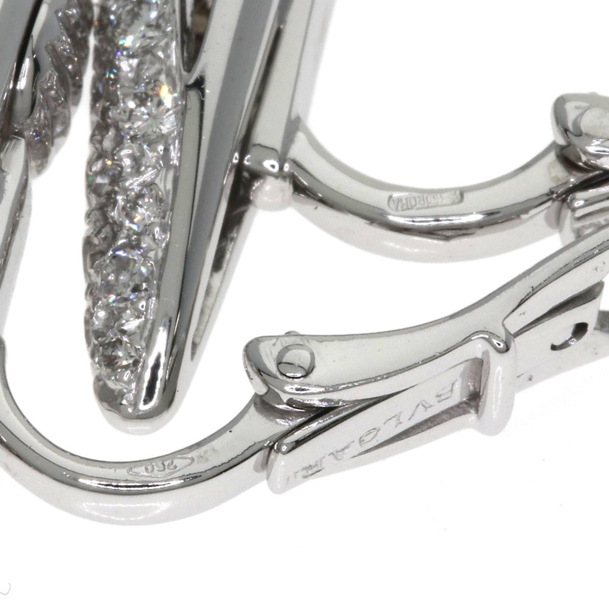 Bvlgari Bulgari Diamond Earrings, 18K White Gold, Women's, BVLGARI Size ONE SIZE - 5 Thumbnail