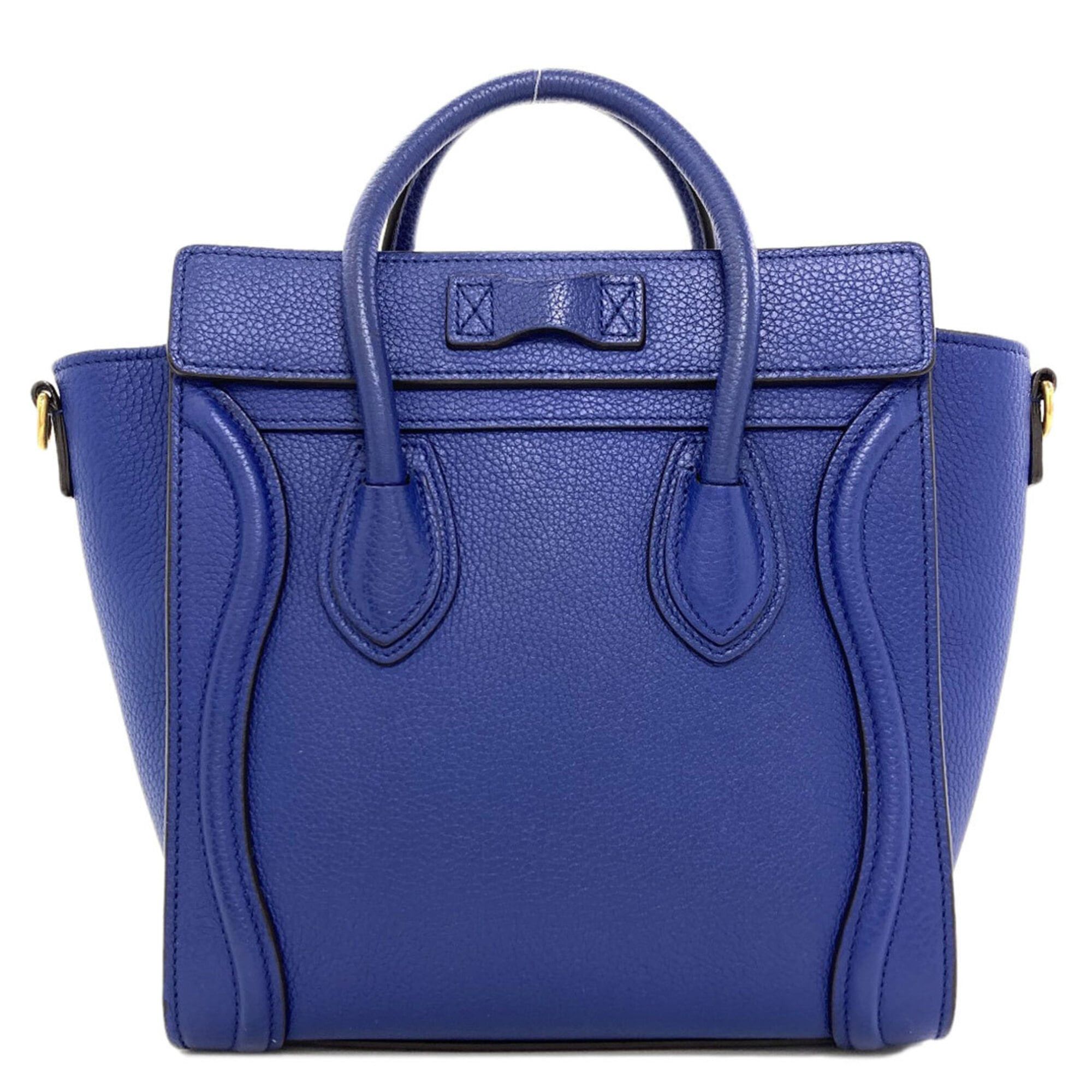 Celine Celine Luggage Nano 2-Way Handbag, Calfskin, Women's CELINE Size ONE SIZE - 2 Thumbnail
