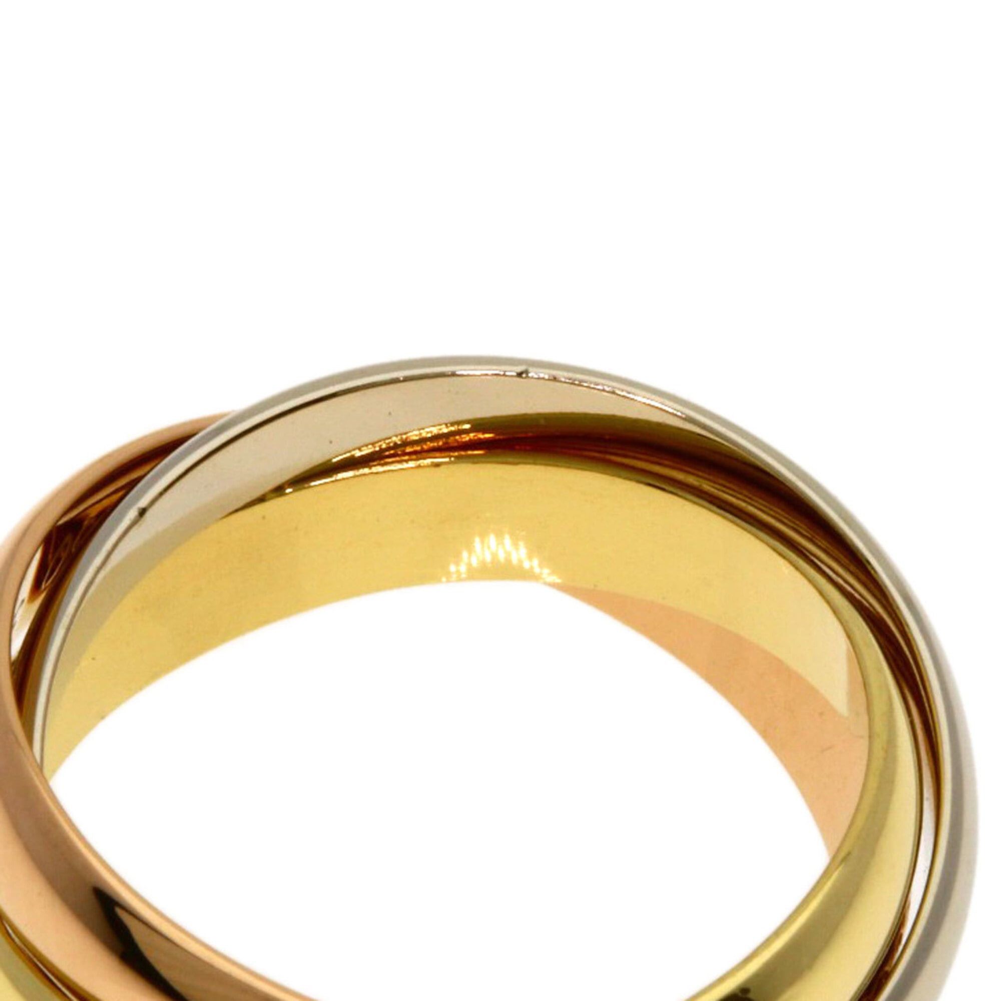 Cartier Cartier Trinity #51 Ring - 18K Yellow Gold/18K White Pink Gold Women's CARTIER Size ONE SIZE - 5 Thumbnail